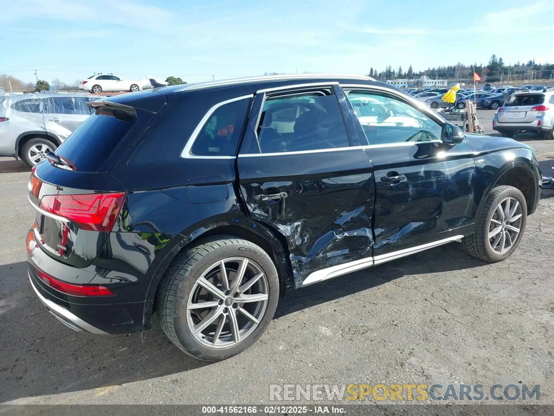 6 fotografías del automóvil dañado WA1E2AFY3M2114632 AUDI Q5 2021