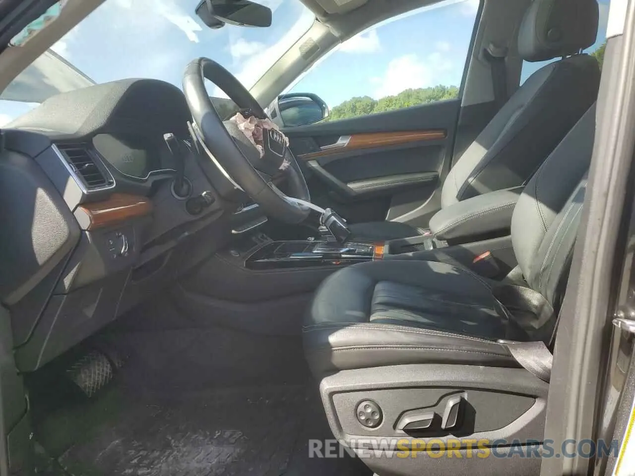 7 fotografías del automóvil dañado WA1E2AFY7M2072286 AUDI Q5 2021