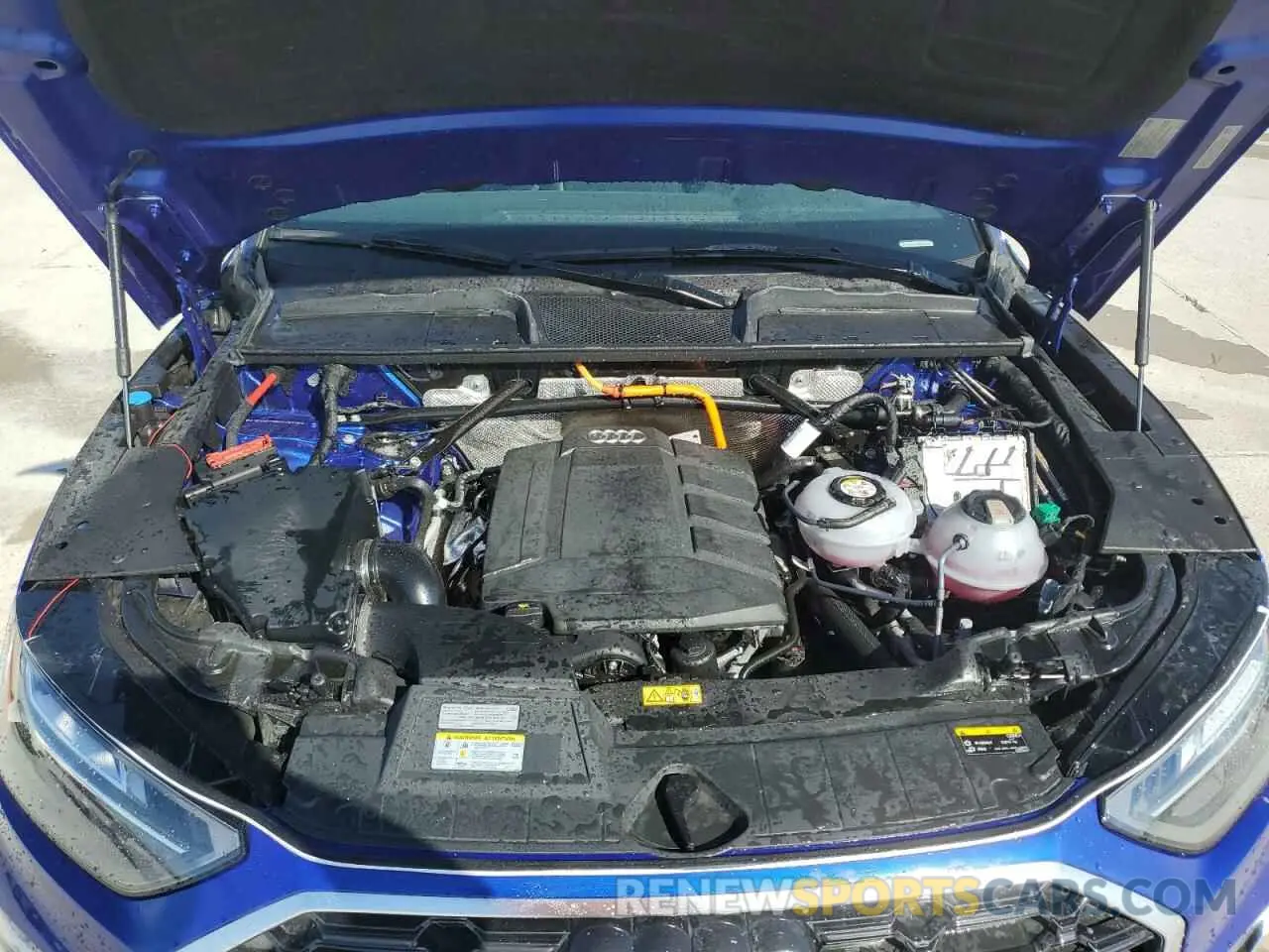 12 fotografías del automóvil dañado WA1E2AFY8M2029978 AUDI Q5 2021