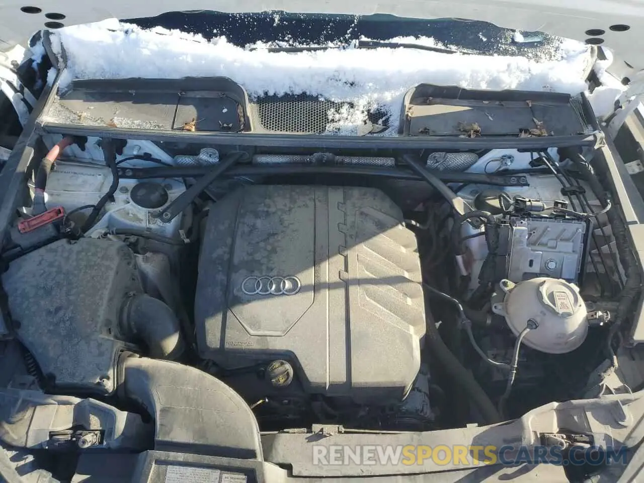 12 fotografías del automóvil dañado WA1EAAFYXM2062046 AUDI Q5 2021