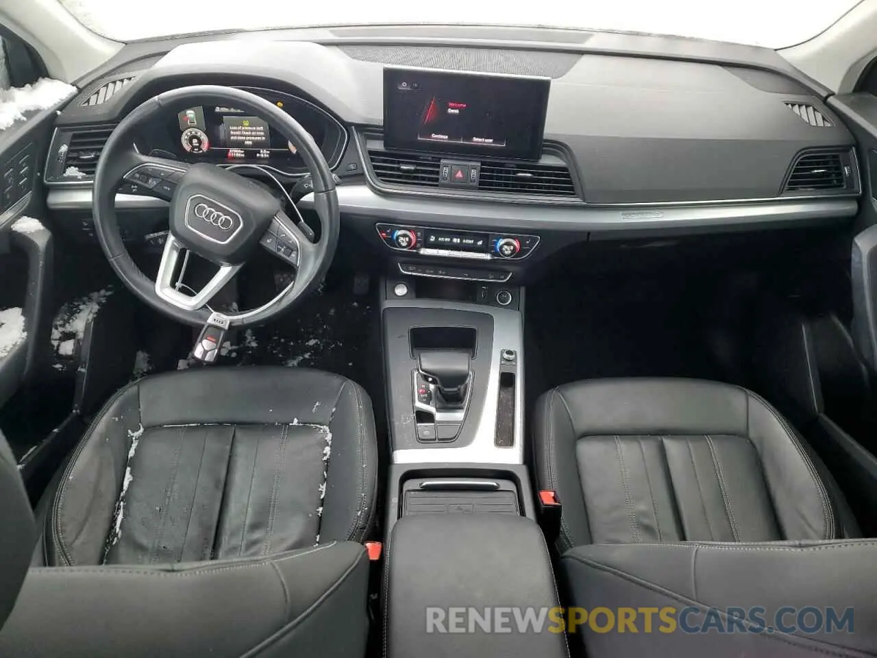 8 fotografías del automóvil dañado WA1EAAFYXM2062046 AUDI Q5 2021
