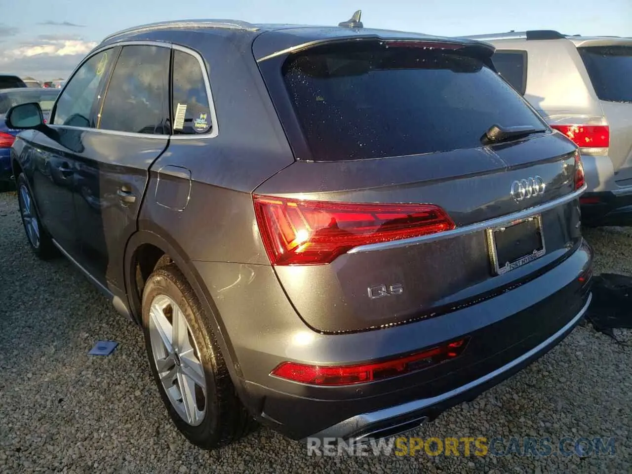 3 fotografías del automóvil dañado WA1F2AFY4M2020053 AUDI Q5 2021
