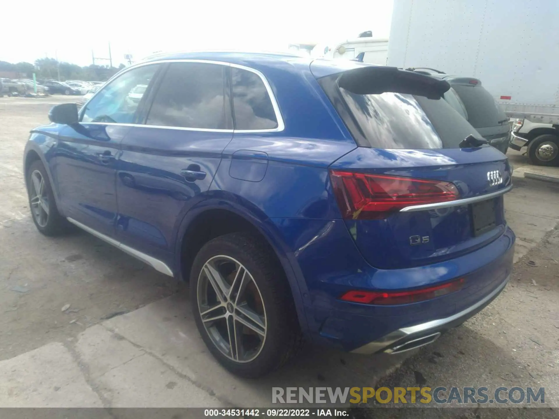 3 fotografías del automóvil dañado WA1F2AFYXM2083092 AUDI Q5 2021