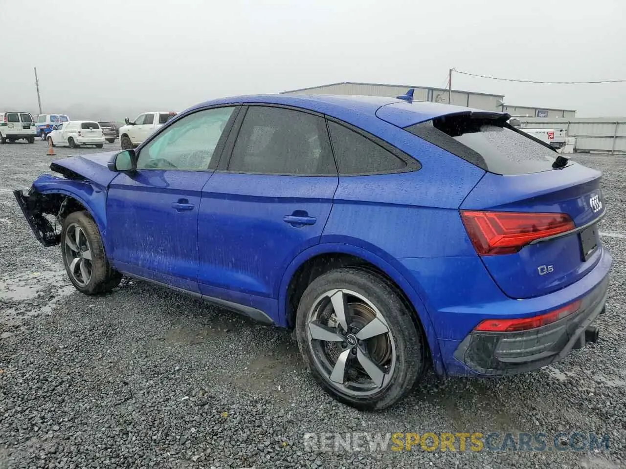 2 fotografías del automóvil dañado WA15AAFY0N2006960 AUDI Q5 2022