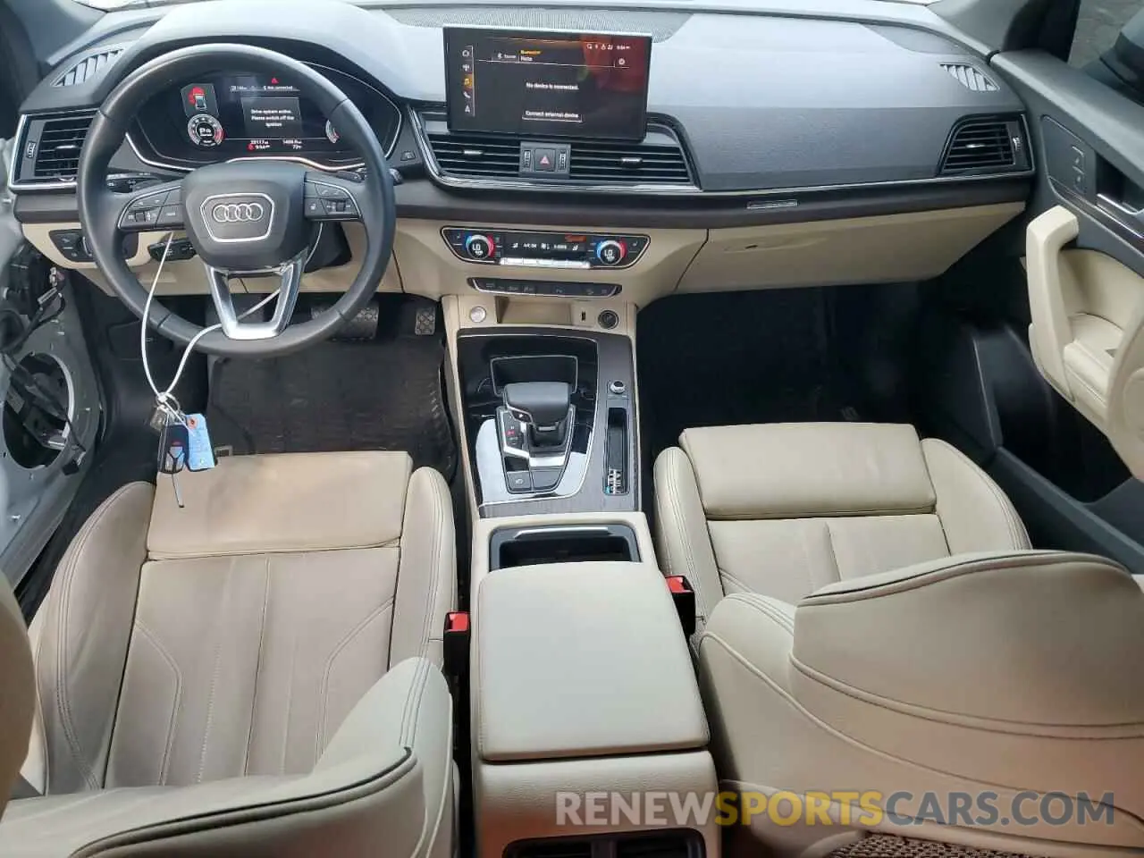 8 fotografías del automóvil dañado WA15AAFY1N2121079 AUDI Q5 2022