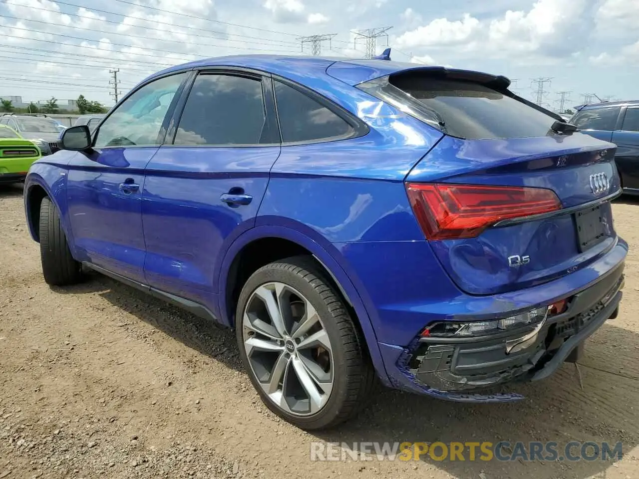 2 fotografías del automóvil dañado WA15AAFY2N2015563 AUDI Q5 2022