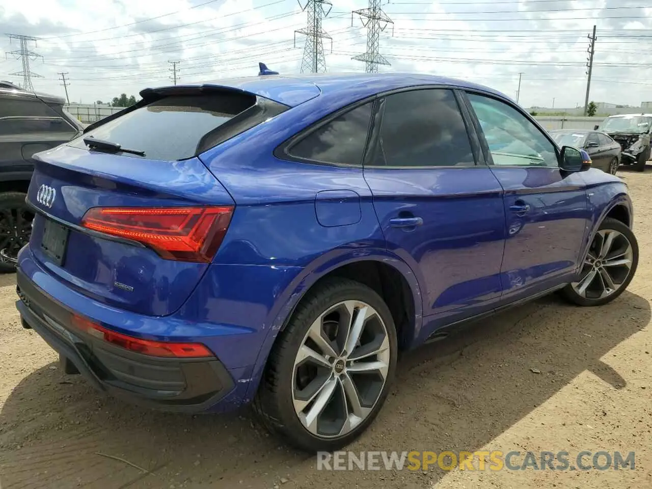 3 fotografías del automóvil dañado WA15AAFY2N2015563 AUDI Q5 2022