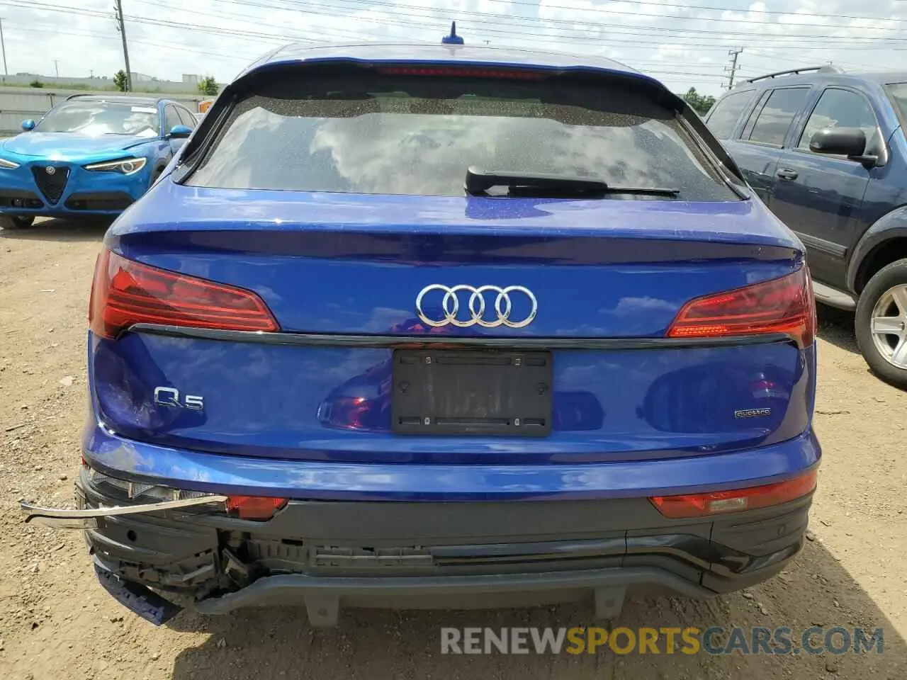 6 fotografías del automóvil dañado WA15AAFY2N2015563 AUDI Q5 2022