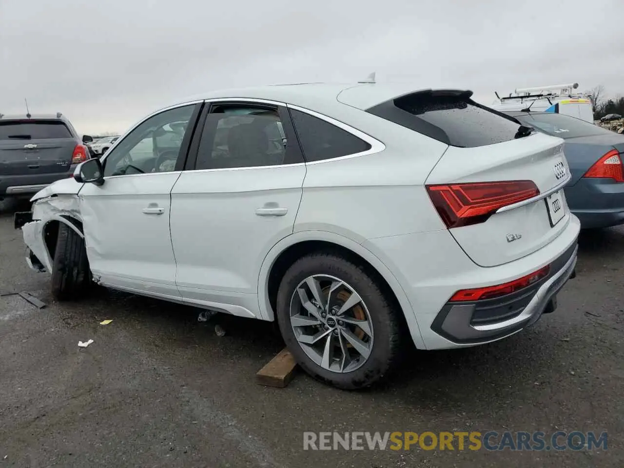 2 fotografías del automóvil dañado WA15AAFY6N2077516 AUDI Q5 2022