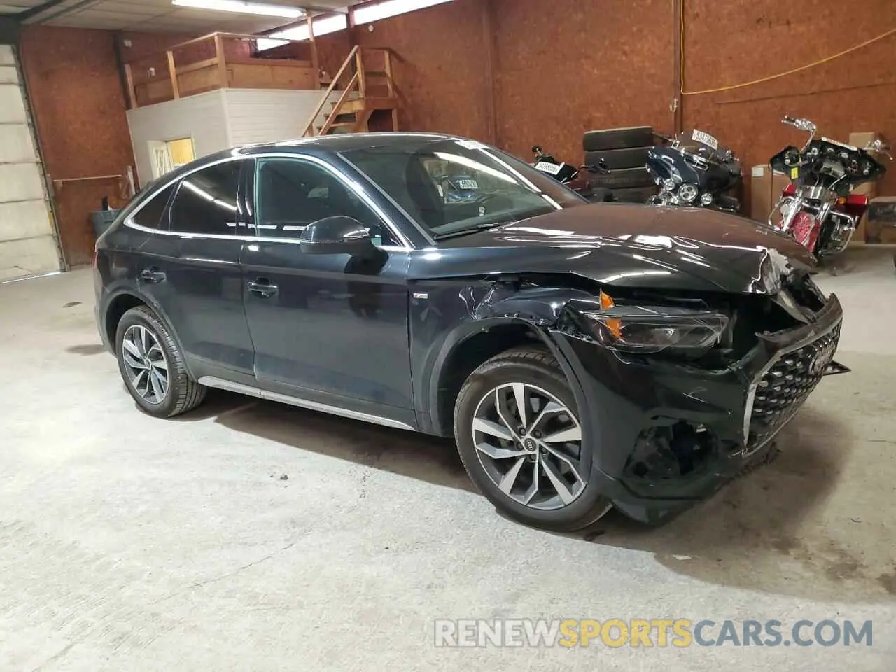 4 fotografías del automóvil dañado WA15ABFY4N2105772 AUDI Q5 2022