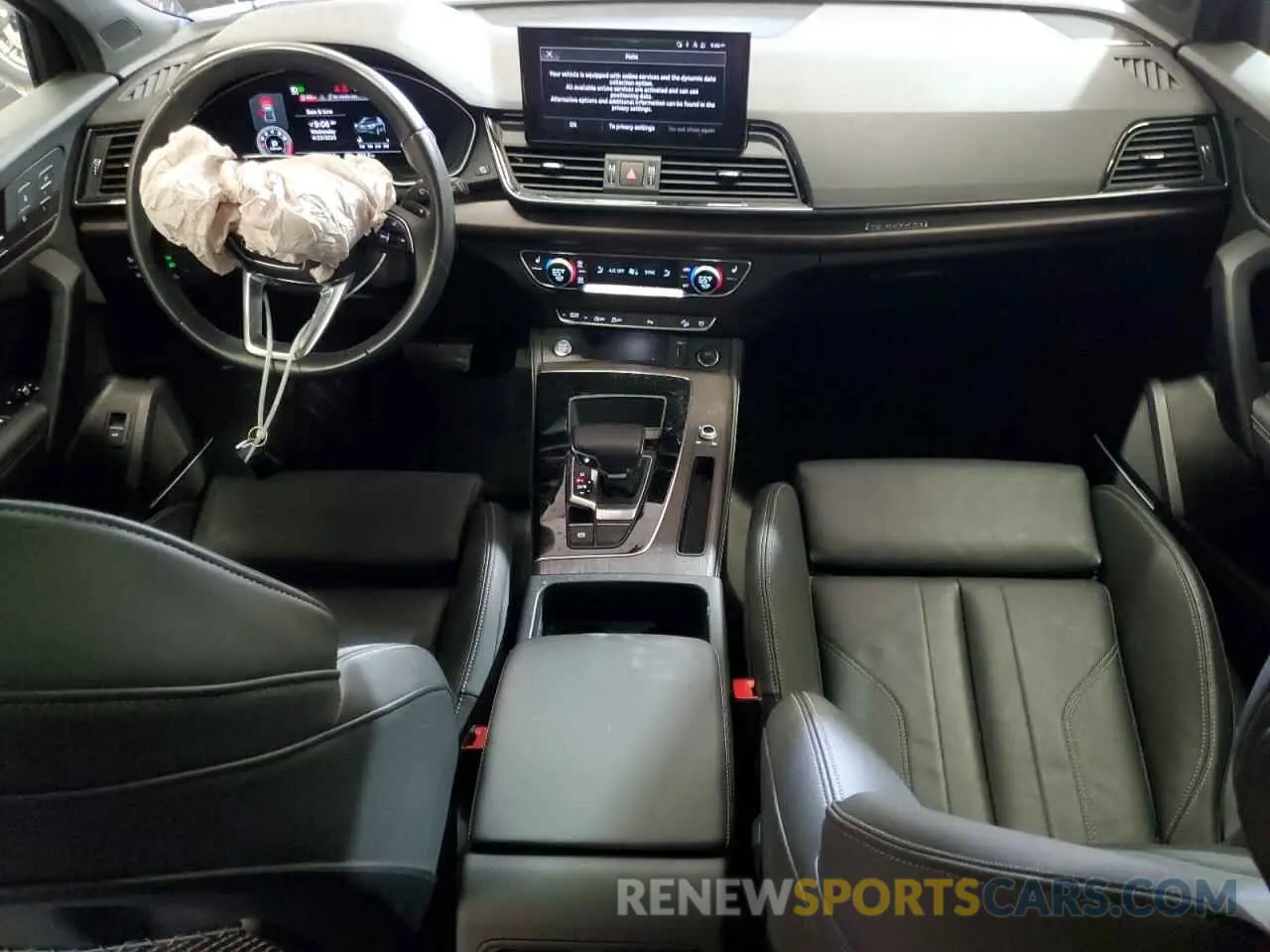 8 fotografías del automóvil dañado WA15ABFY4N2105772 AUDI Q5 2022