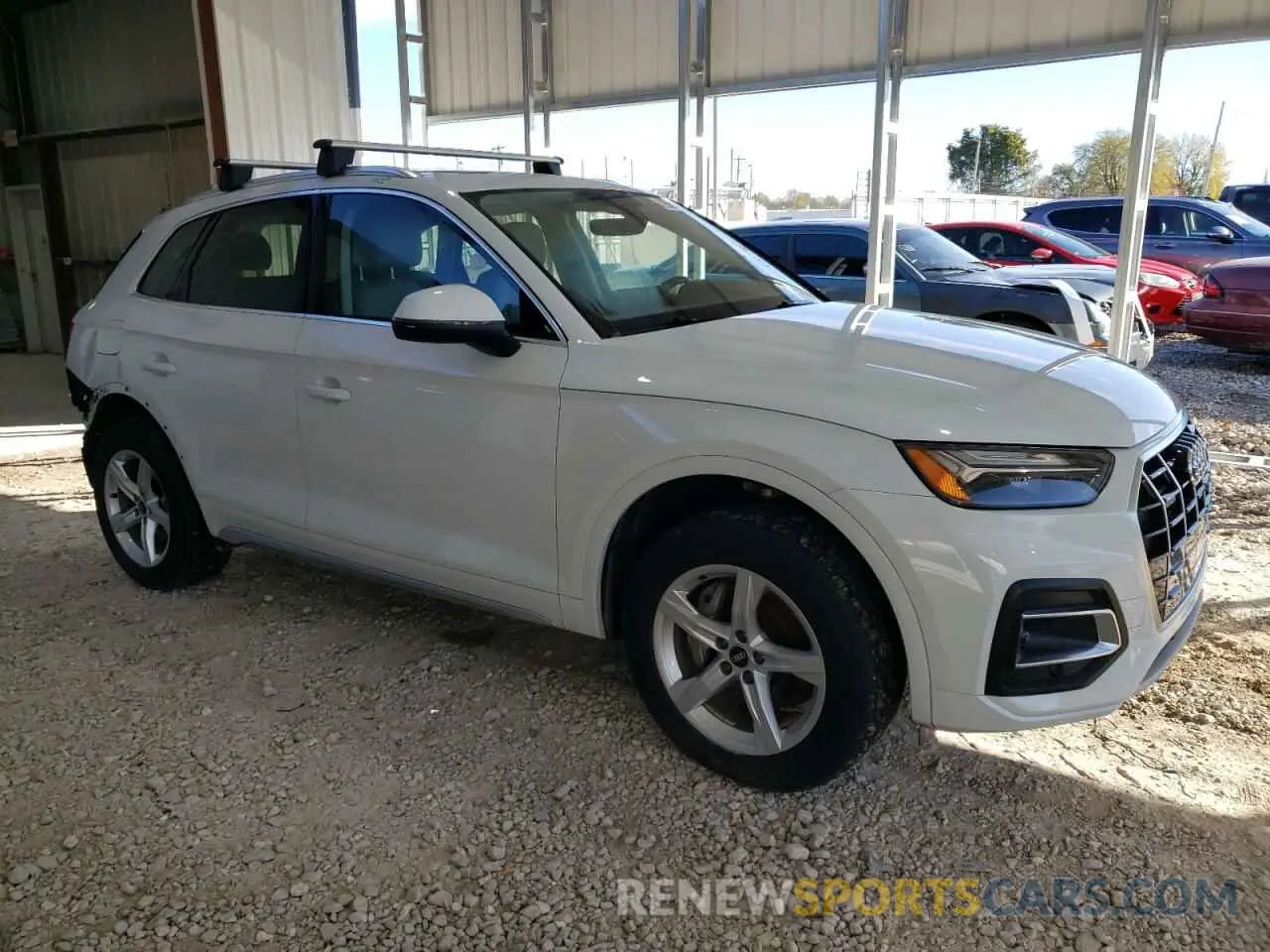 4 fotografías del automóvil dañado WA1ABAFY6N2125396 AUDI Q5 2022