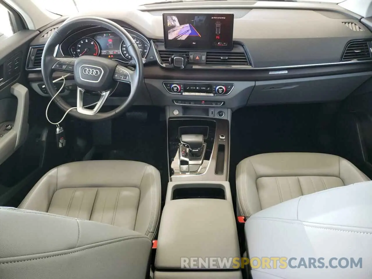 8 fotografías del automóvil dañado WA1ABAFY6N2125396 AUDI Q5 2022