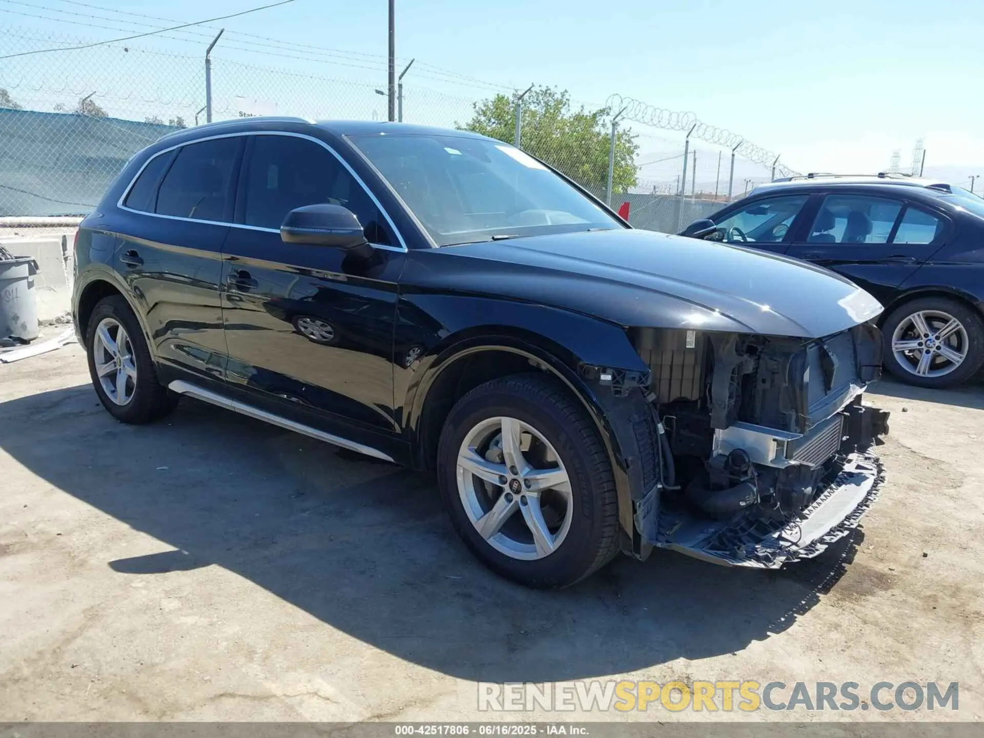 1 fotografías del automóvil dañado WA1ABAFY7N2112849 AUDI Q5 2022