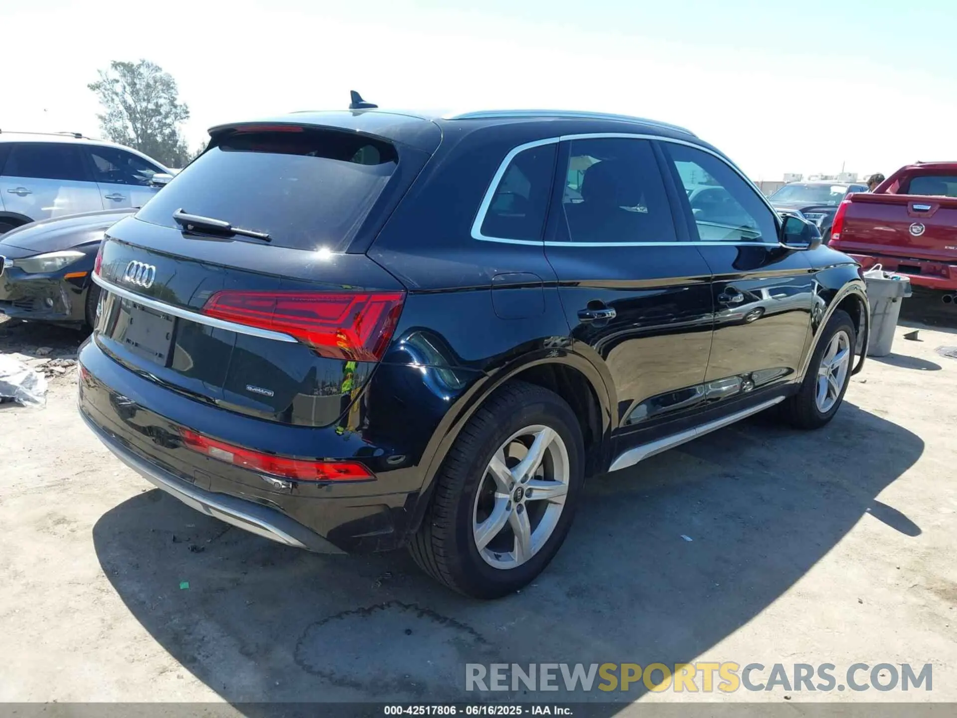 4 fotografías del automóvil dañado WA1ABAFY7N2112849 AUDI Q5 2022