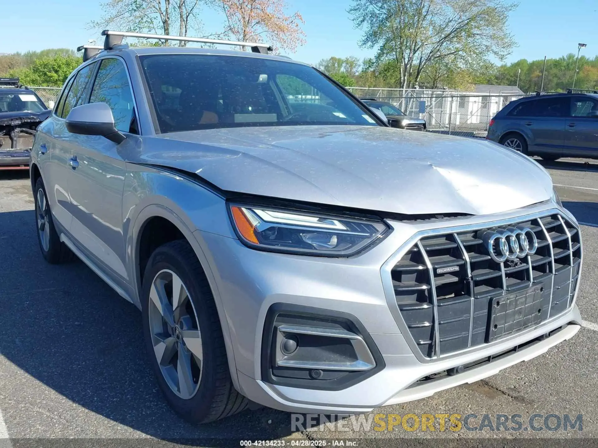 1 fotografías del automóvil dañado WA1BBAFY4N2133064 AUDI Q5 2022