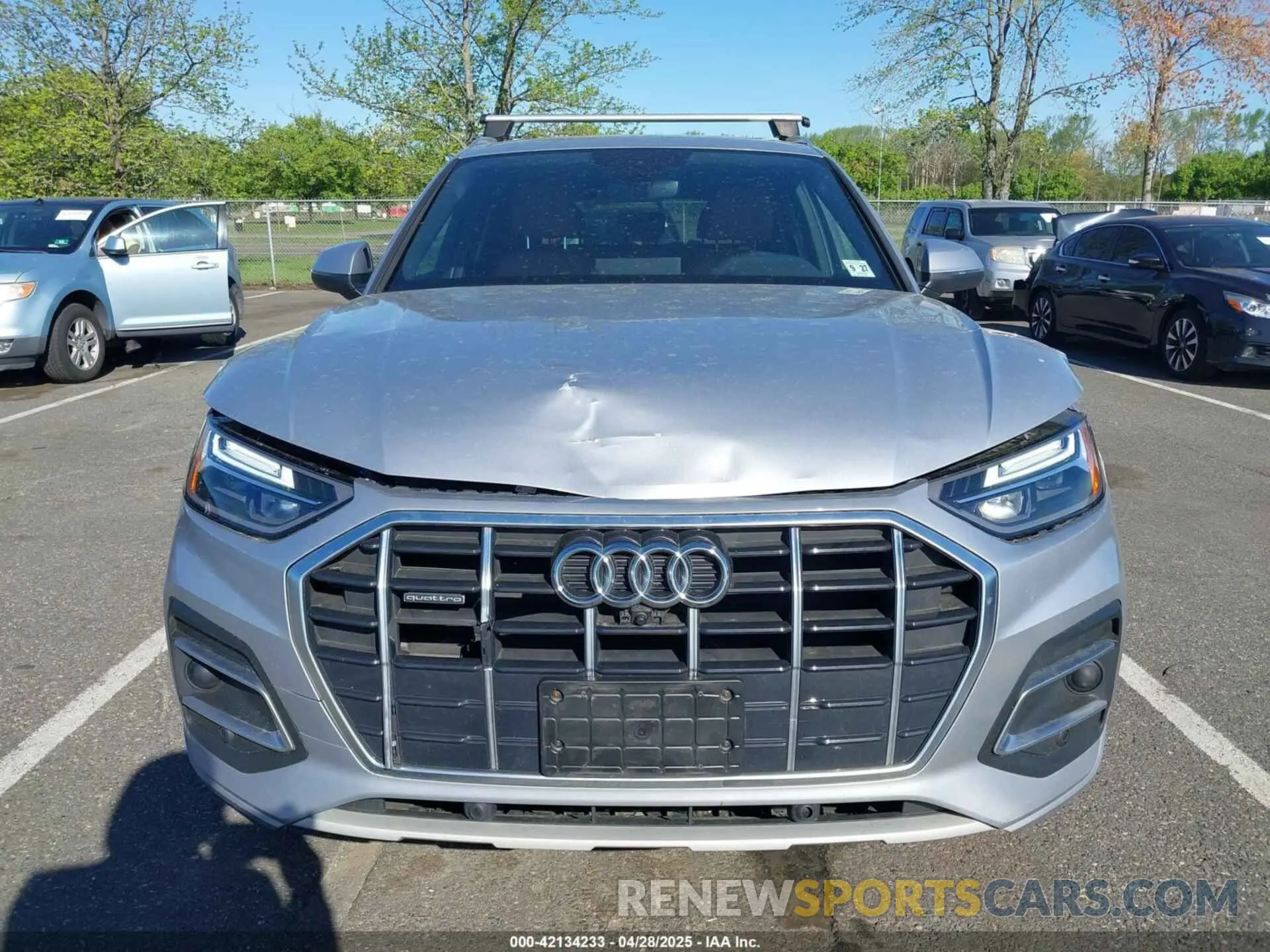 12 fotografías del automóvil dañado WA1BBAFY4N2133064 AUDI Q5 2022