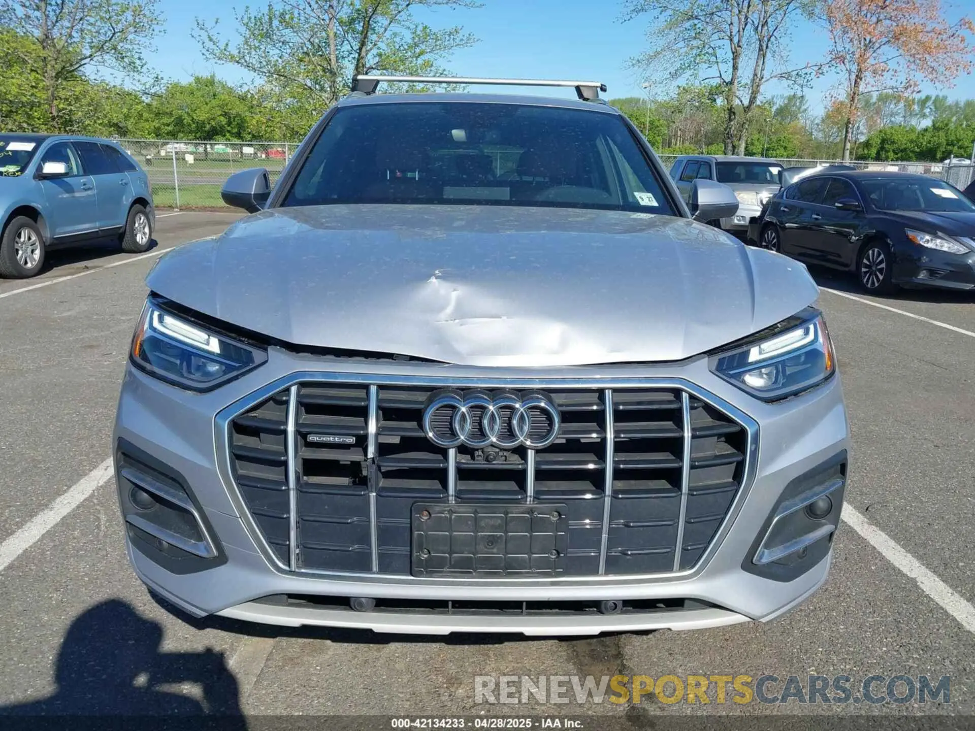 6 fotografías del automóvil dañado WA1BBAFY4N2133064 AUDI Q5 2022