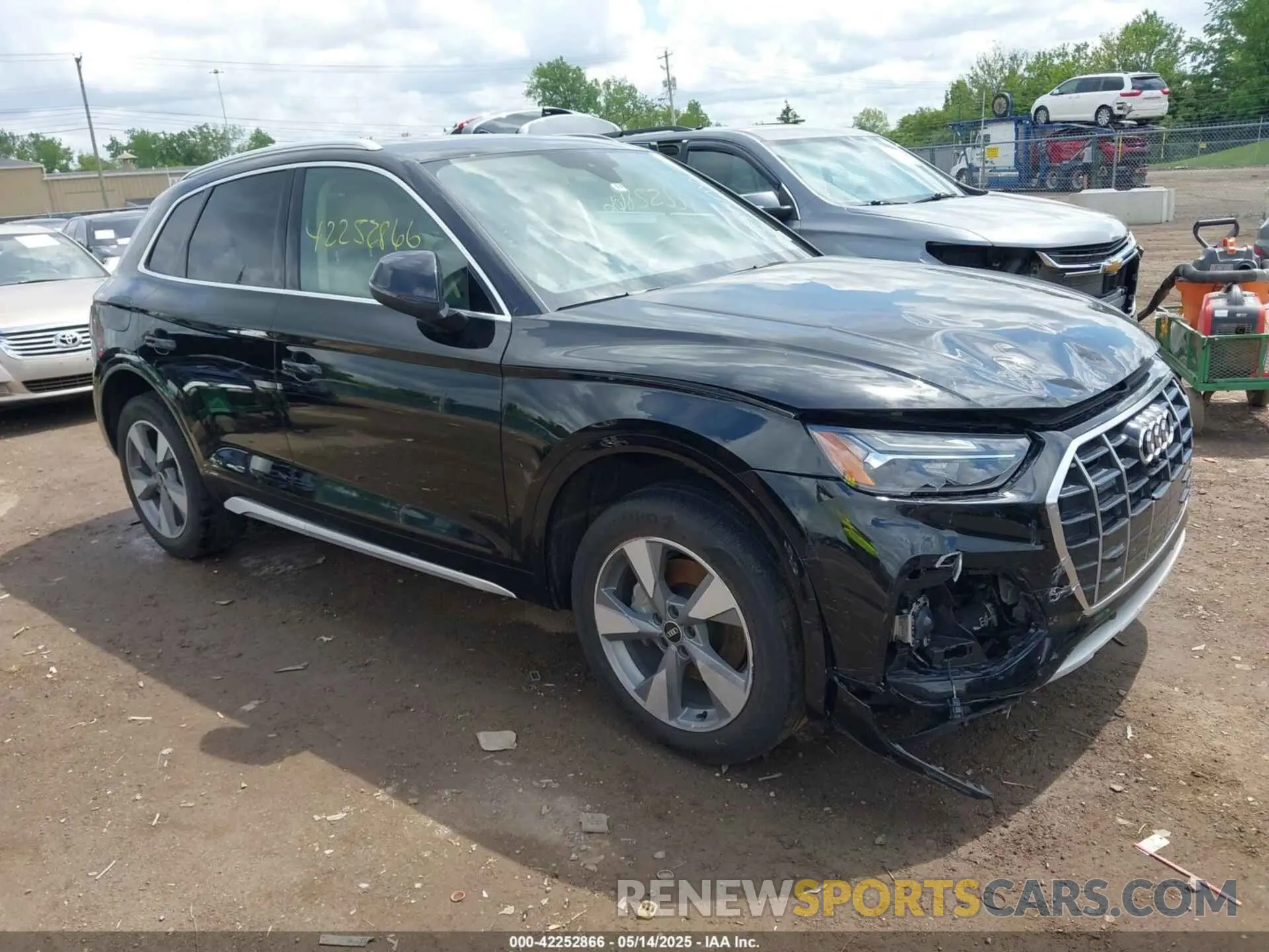 1 fotografías del automóvil dañado WA1BBAFY5N2135244 AUDI Q5 2022