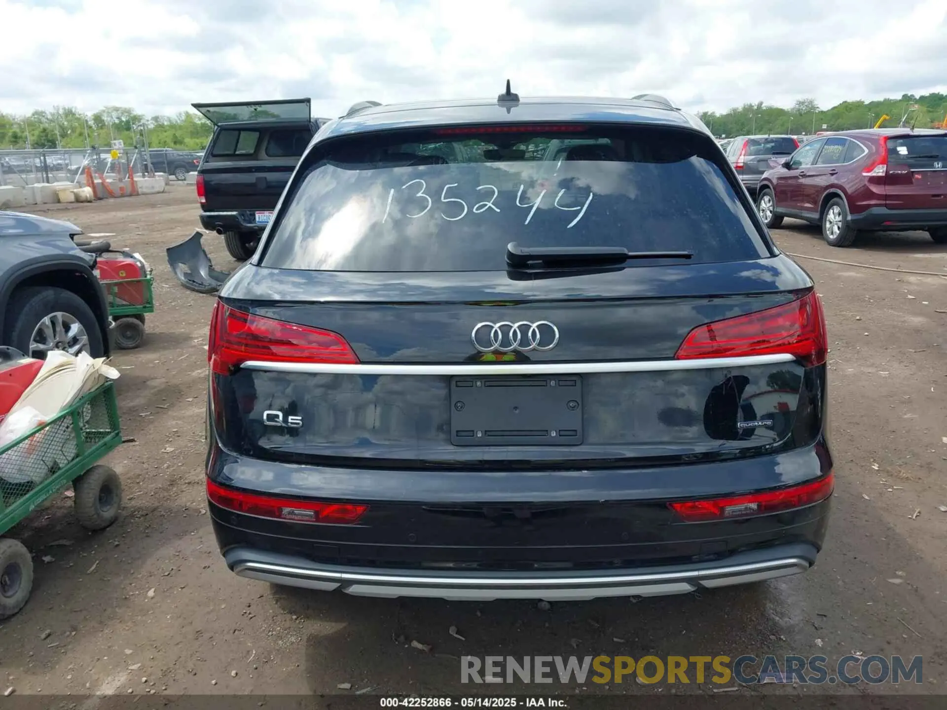 16 fotografías del automóvil dañado WA1BBAFY5N2135244 AUDI Q5 2022