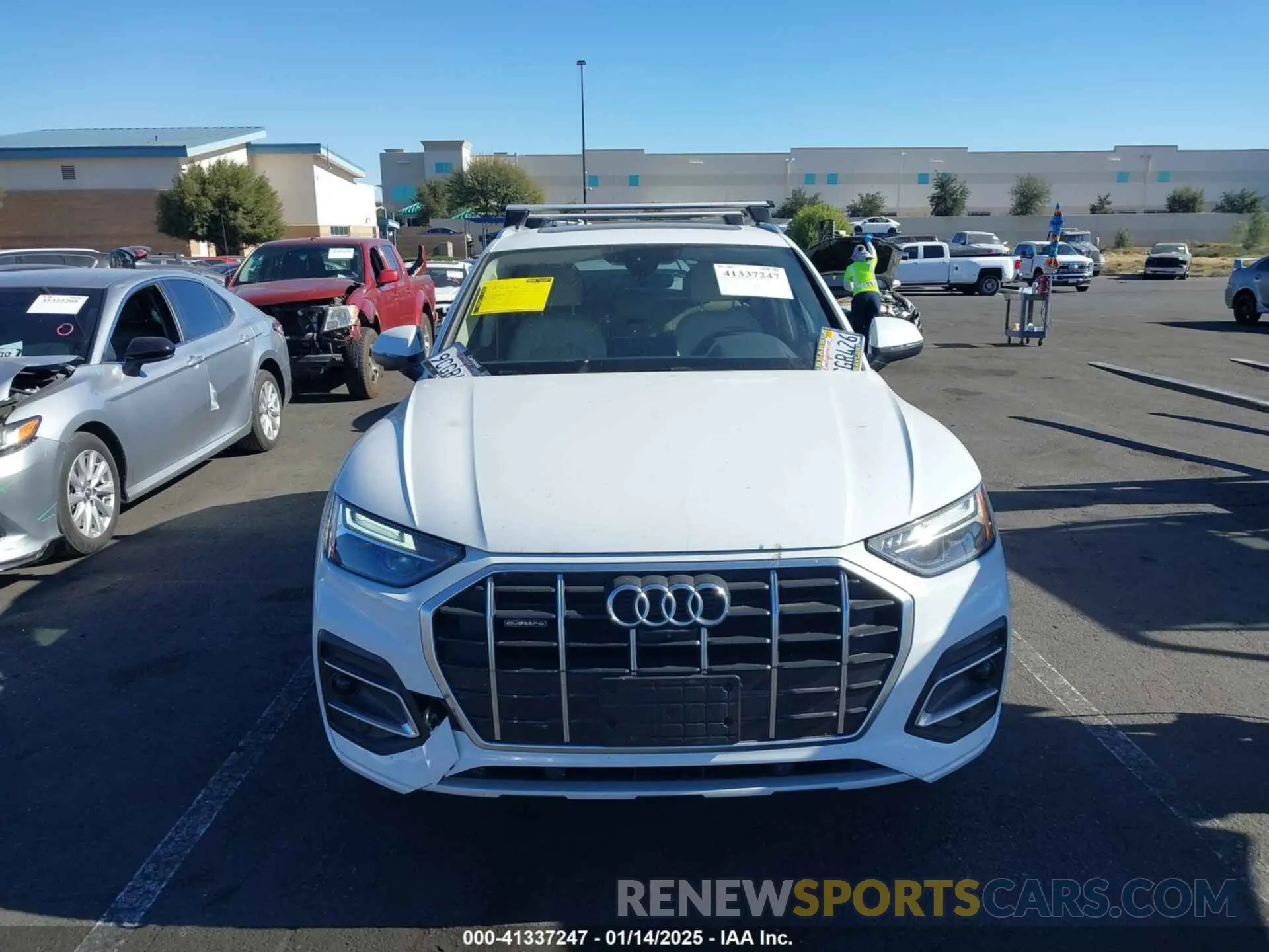 12 fotografías del automóvil dañado WA1BBAFY5N2139584 AUDI Q5 2022