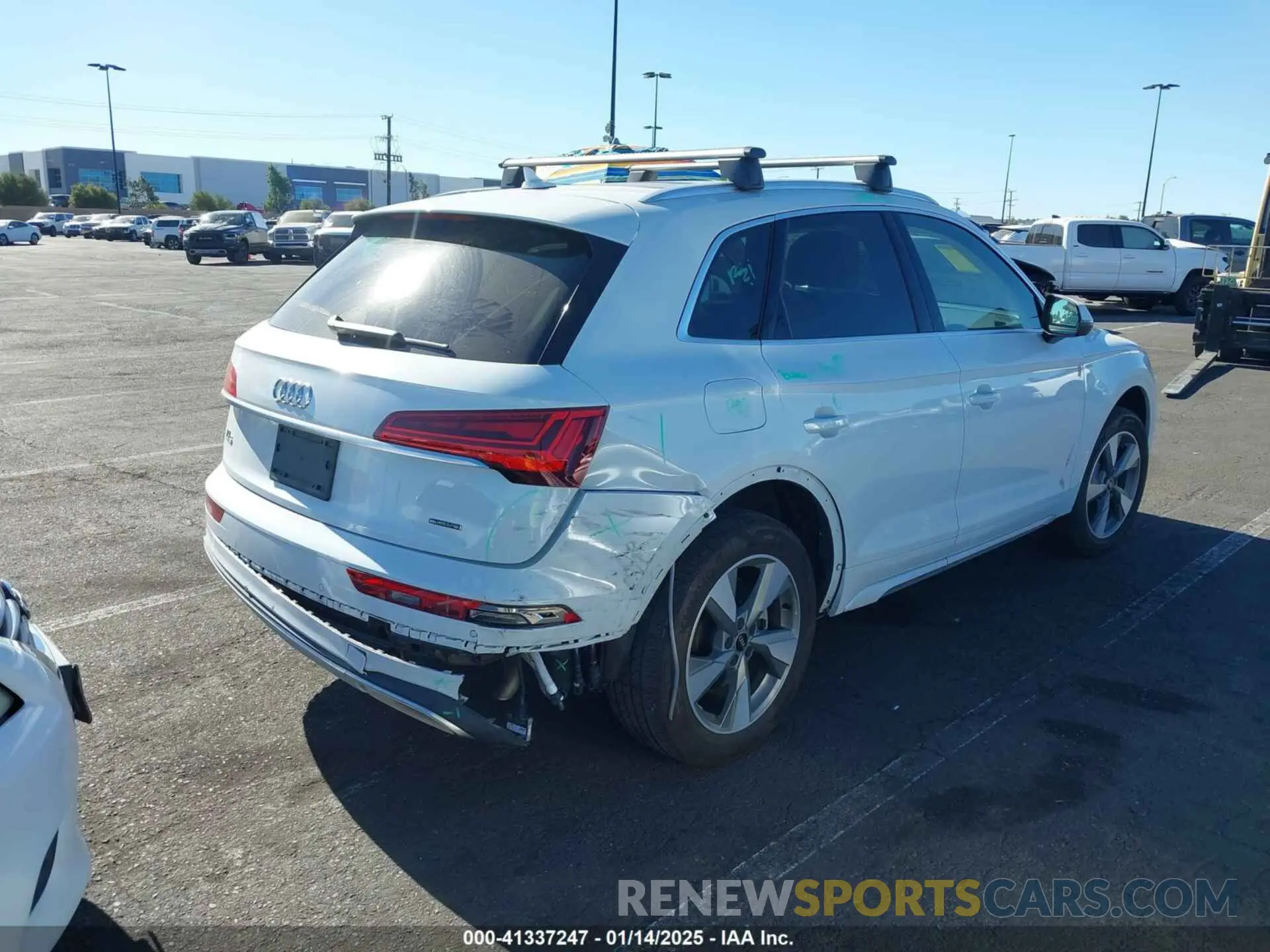 6 fotografías del automóvil dañado WA1BBAFY5N2139584 AUDI Q5 2022