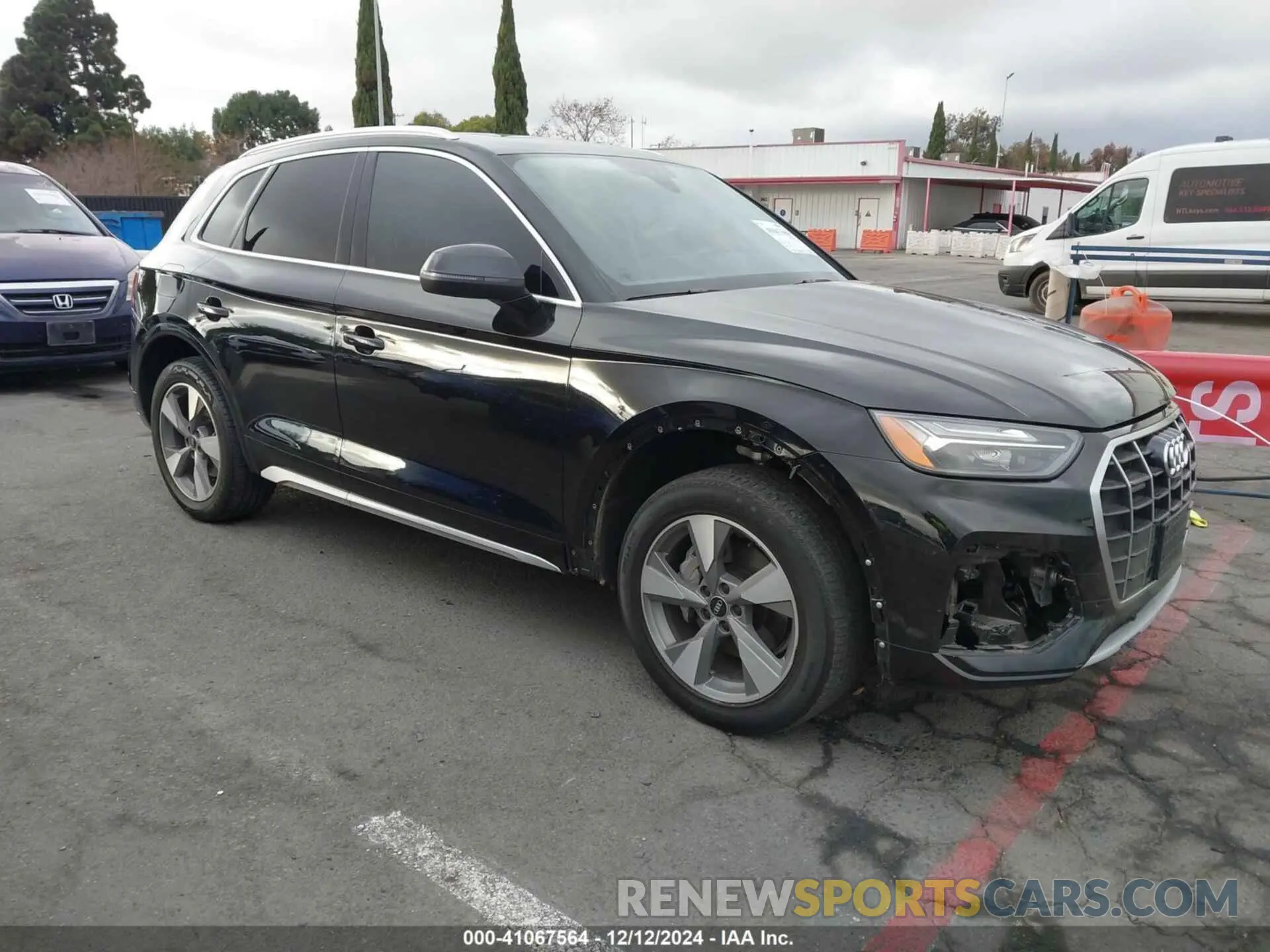 1 fotografías del automóvil dañado WA1BBAFY9N2126949 AUDI Q5 2022