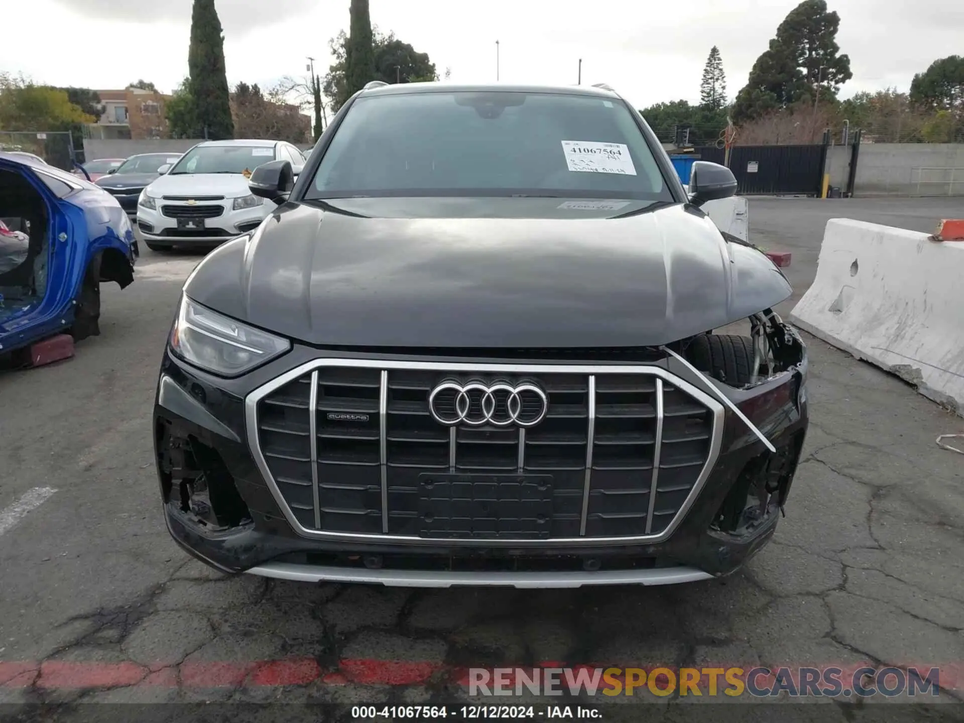 13 fotografías del automóvil dañado WA1BBAFY9N2126949 AUDI Q5 2022