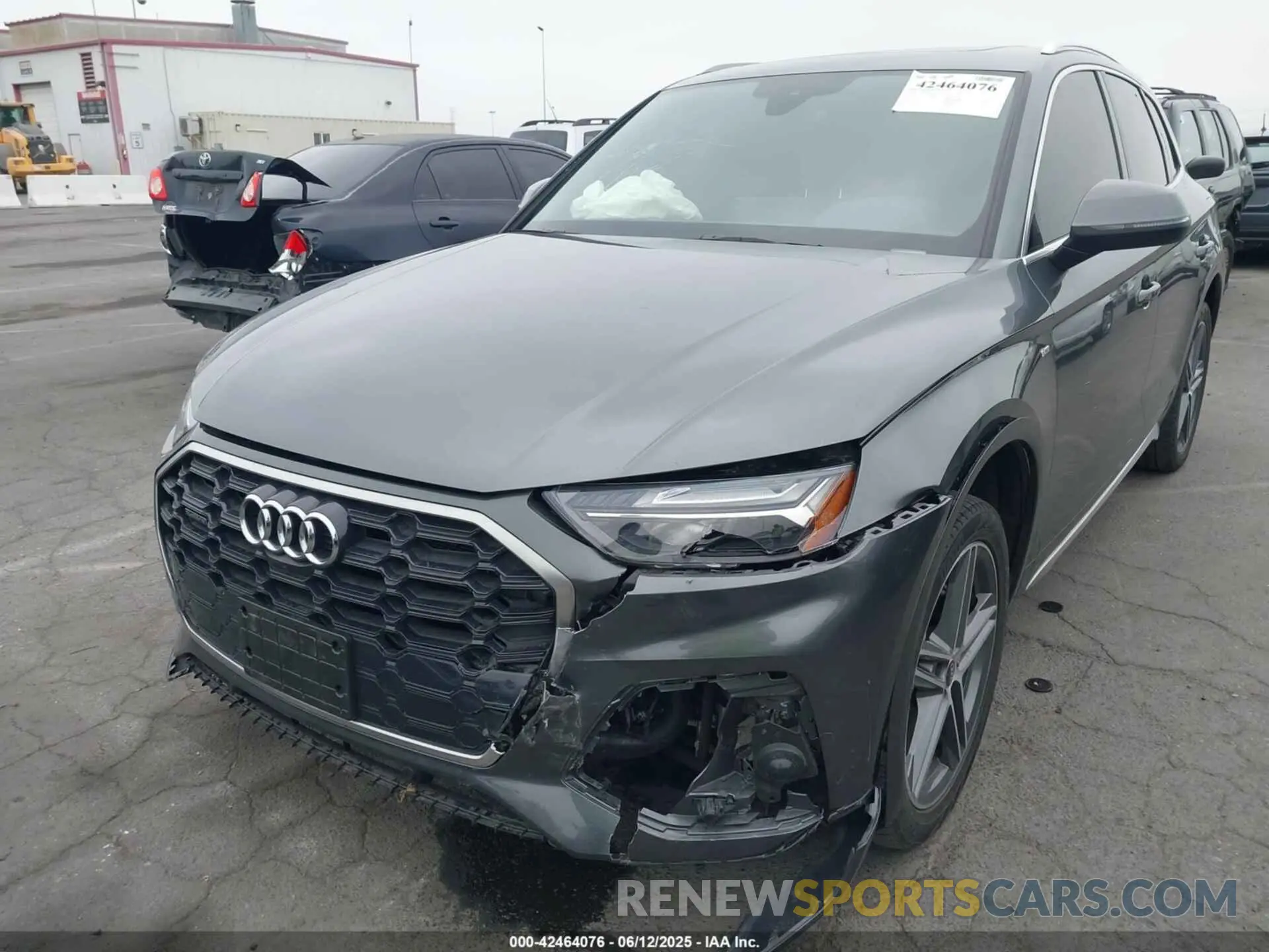 6 fotografías del automóvil dañado WA1E2AFY4N2097860 AUDI Q5 2022