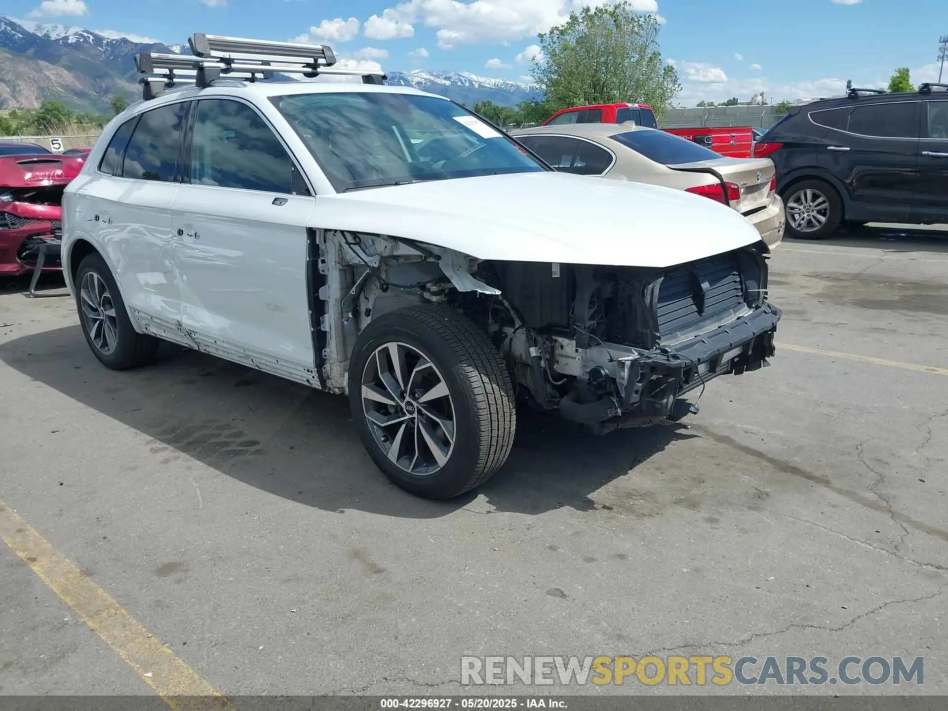 1 fotografías del automóvil dañado WA1EAAFY0N2021054 AUDI Q5 2022