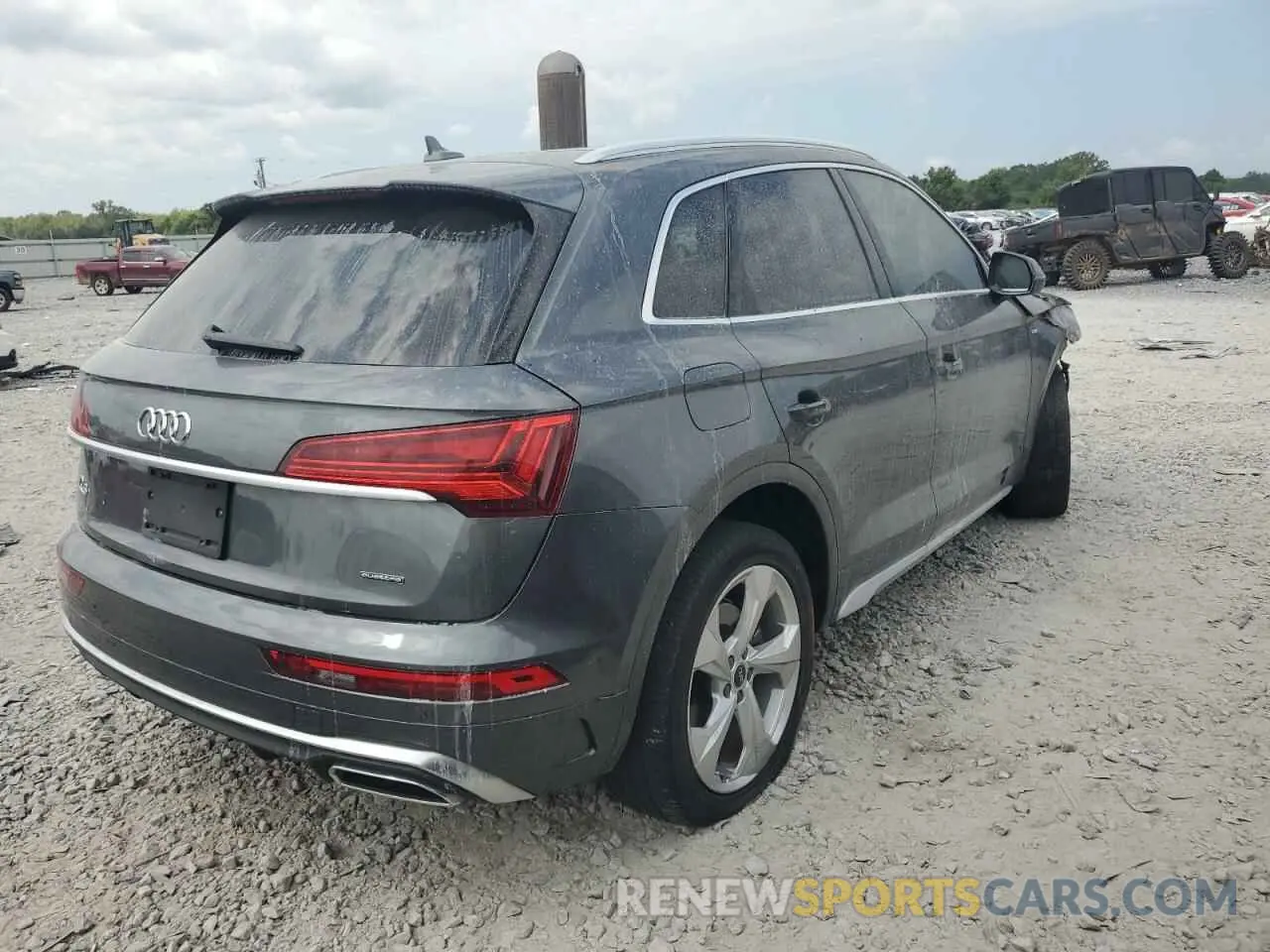 3 fotografías del automóvil dañado WA1EAAFY0N2063739 AUDI Q5 2022