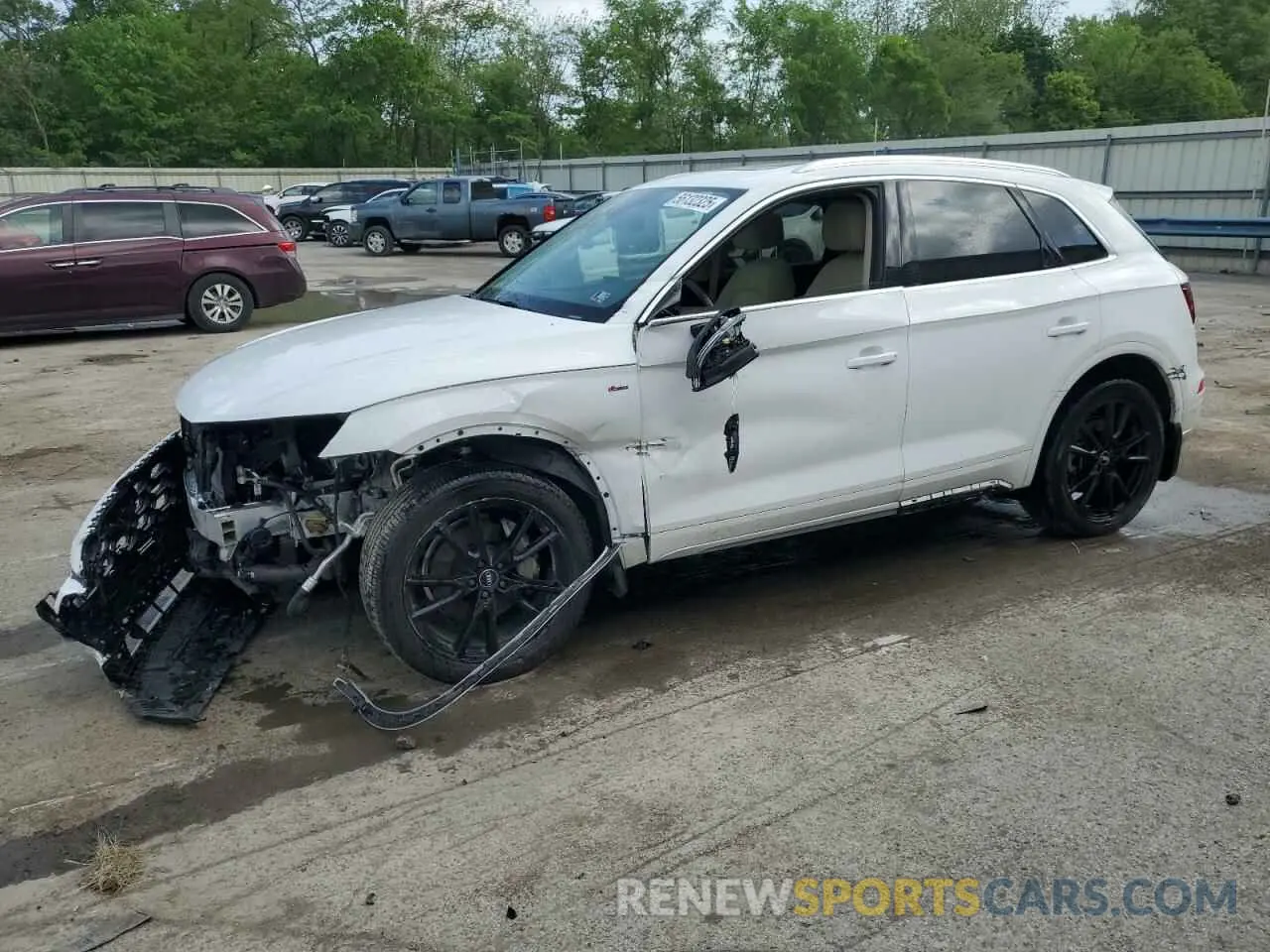 1 fotografías del automóvil dañado WA1EAAFY1N2015893 AUDI Q5 2022