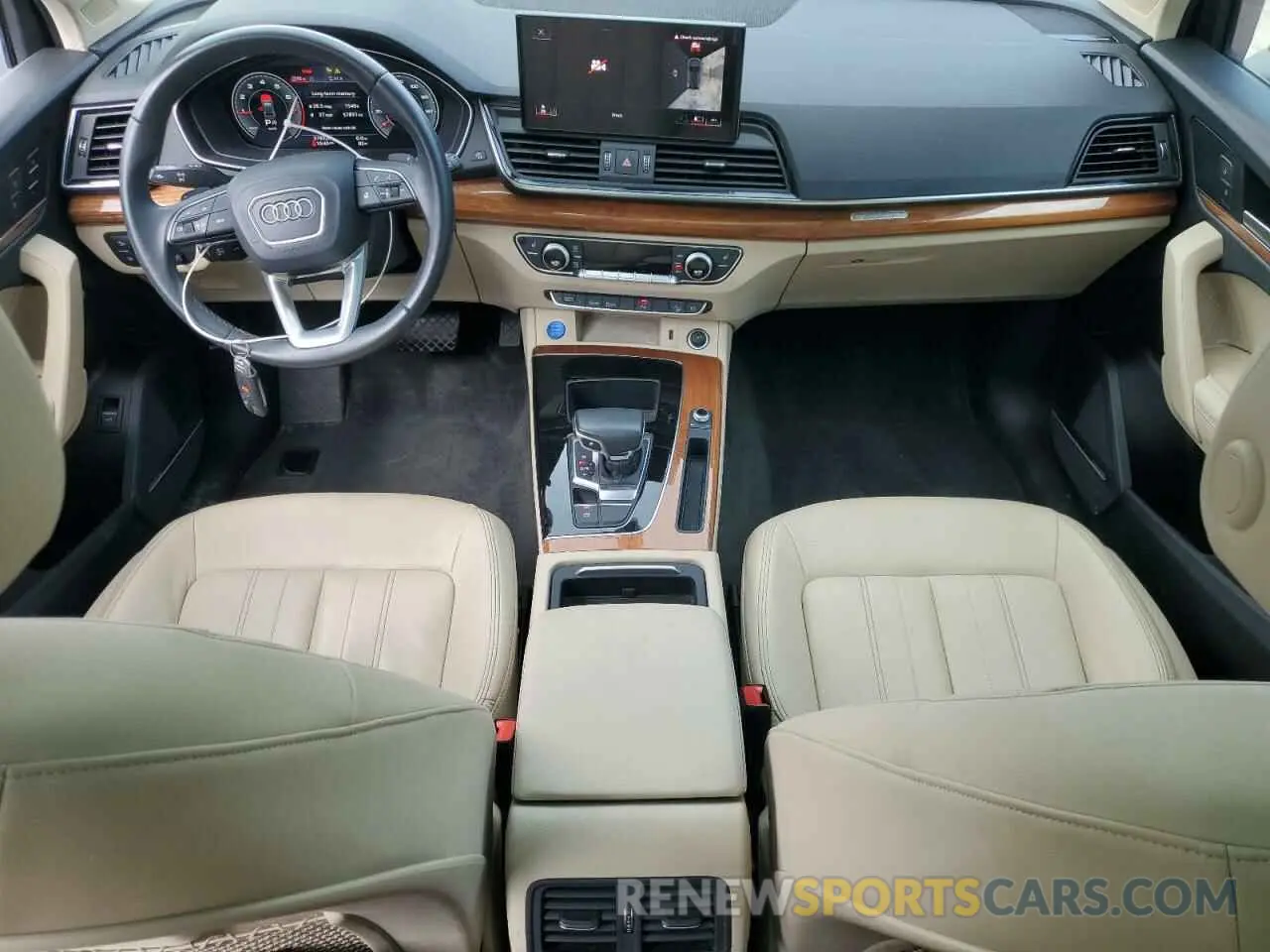 8 fotografías del automóvil dañado WA1EAAFY1N2015893 AUDI Q5 2022