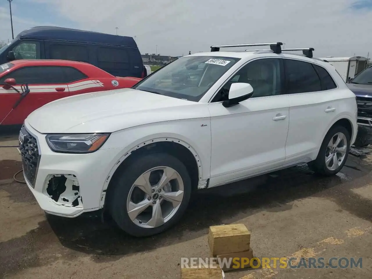 1 fotografías del automóvil dañado WA1EAAFY1N2048022 AUDI Q5 2022