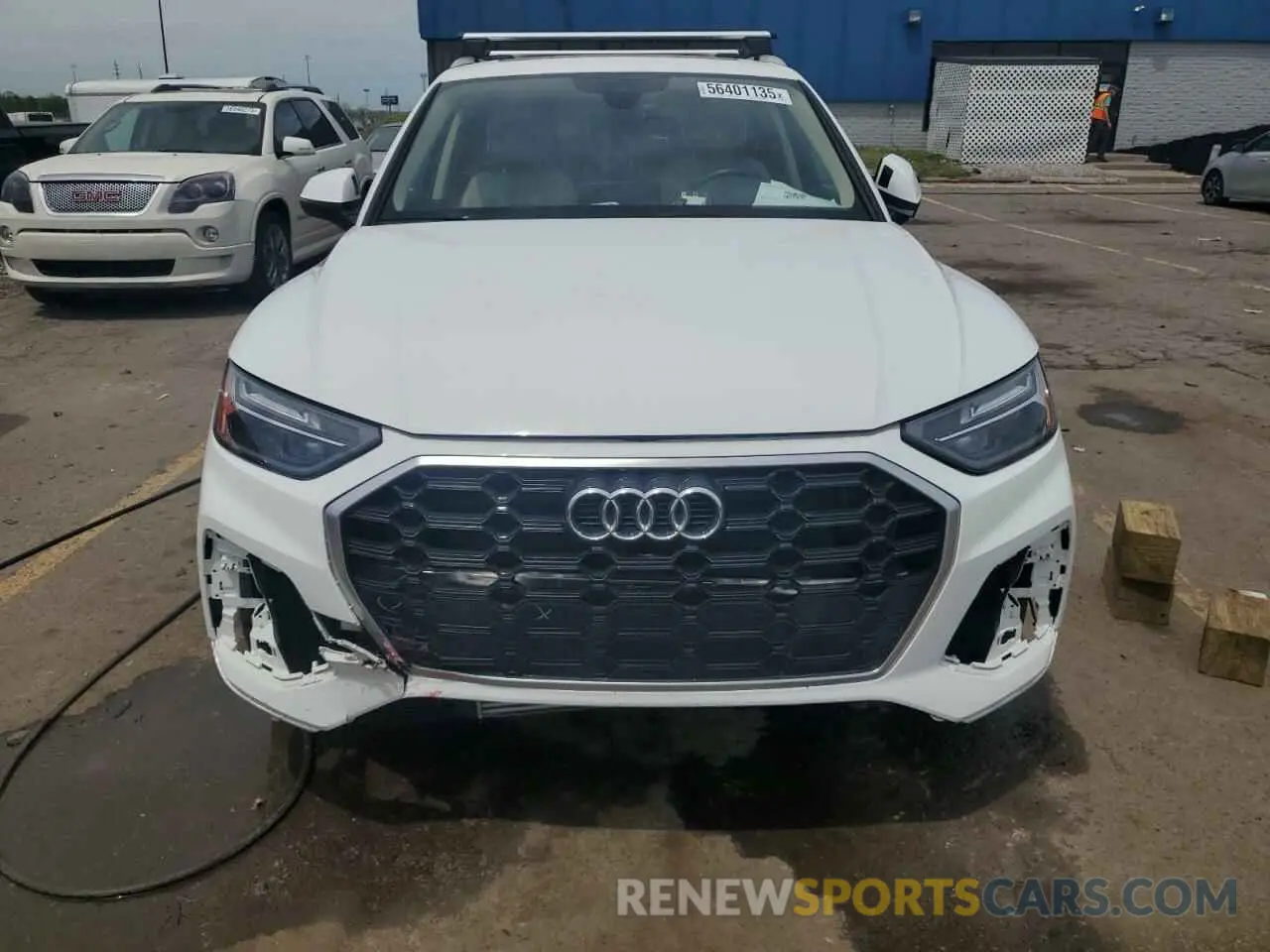 5 fotografías del automóvil dañado WA1EAAFY1N2048022 AUDI Q5 2022