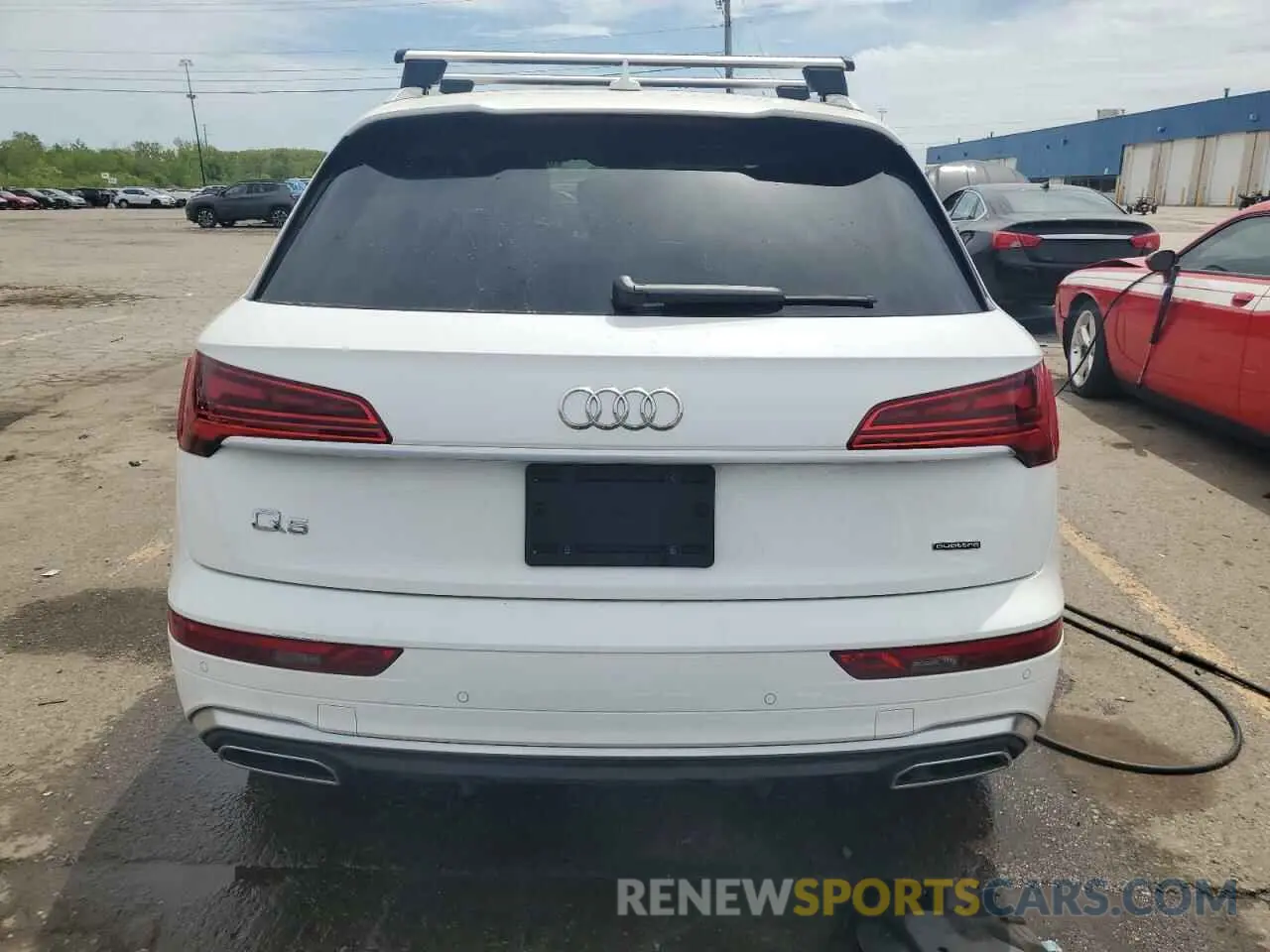 6 fotografías del automóvil dañado WA1EAAFY1N2048022 AUDI Q5 2022