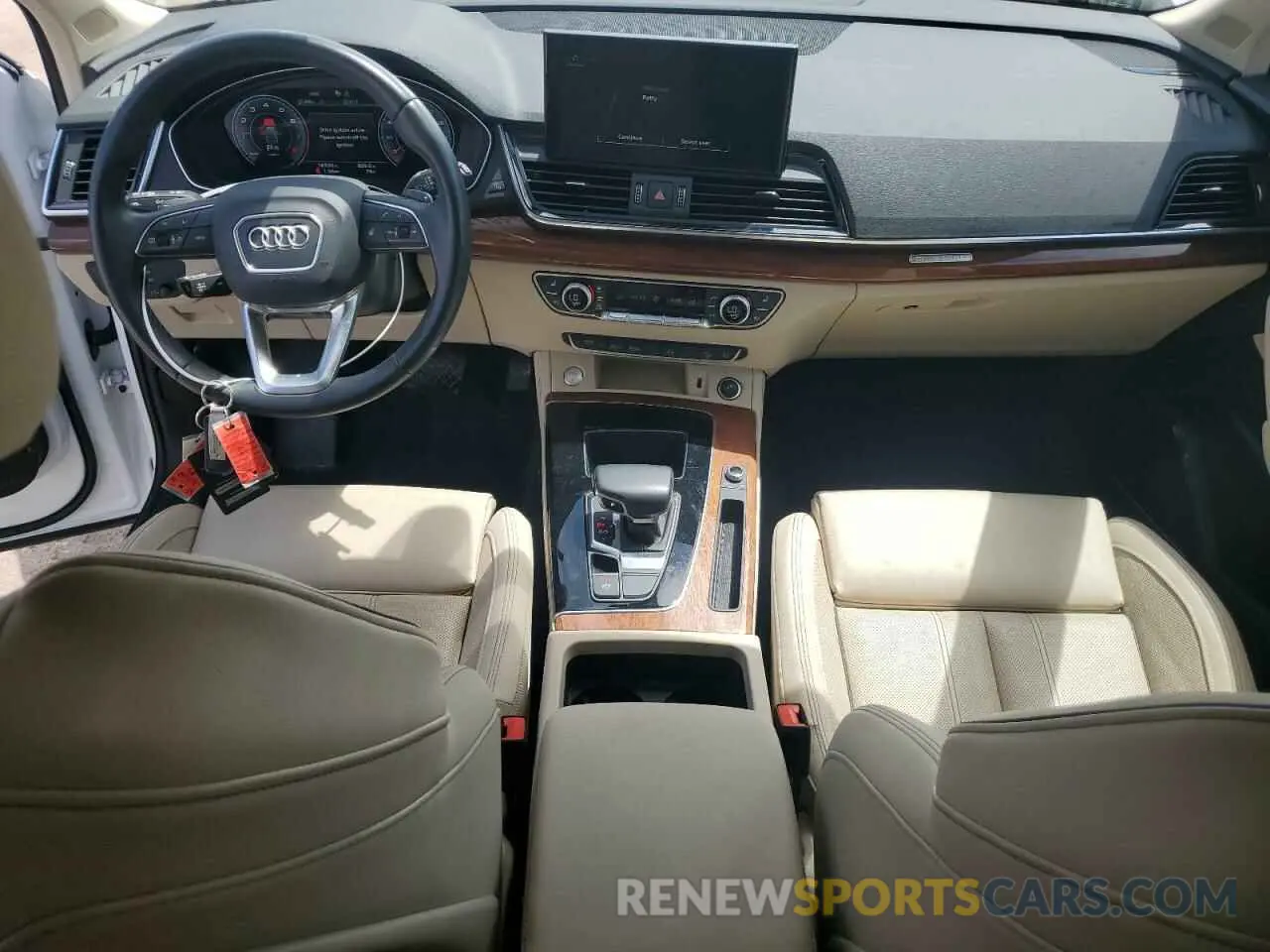 8 fotografías del automóvil dañado WA1EAAFY1N2048022 AUDI Q5 2022