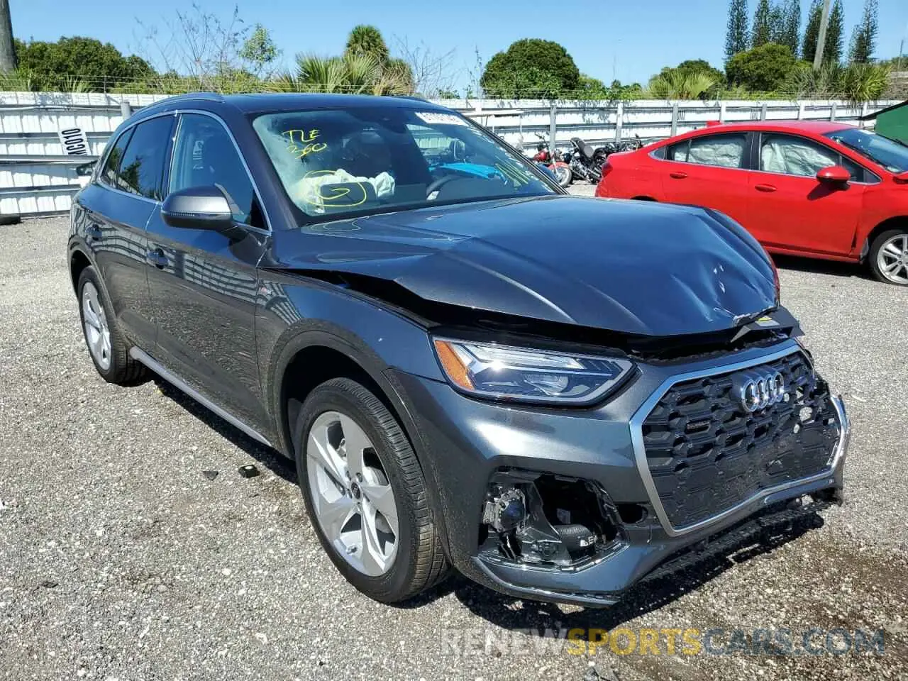 1 fotografías del automóvil dañado WA1EAAFY1N2126413 AUDI Q5 2022