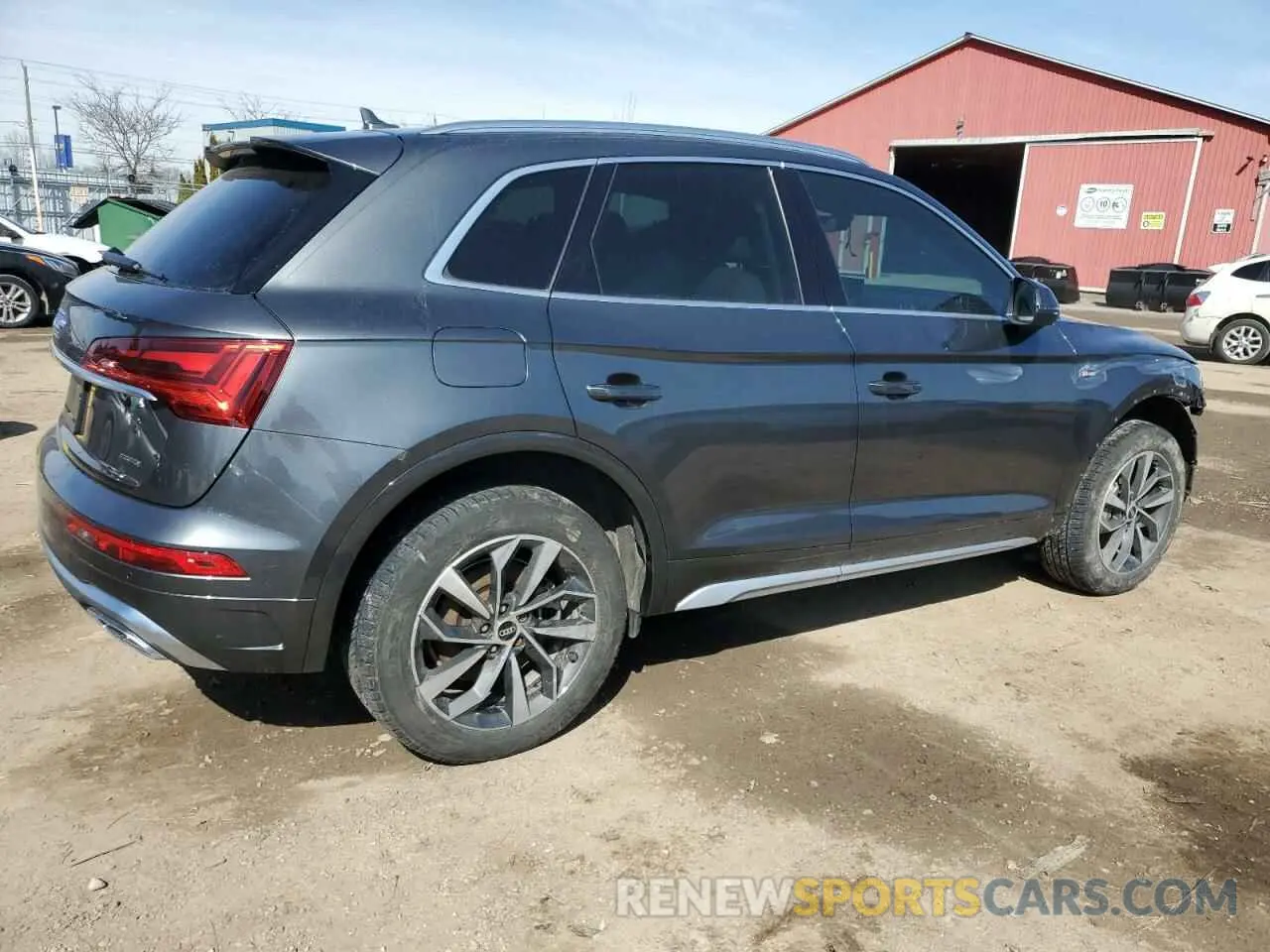3 fotografías del automóvil dañado WA1EAAFY2N2028782 AUDI Q5 2022