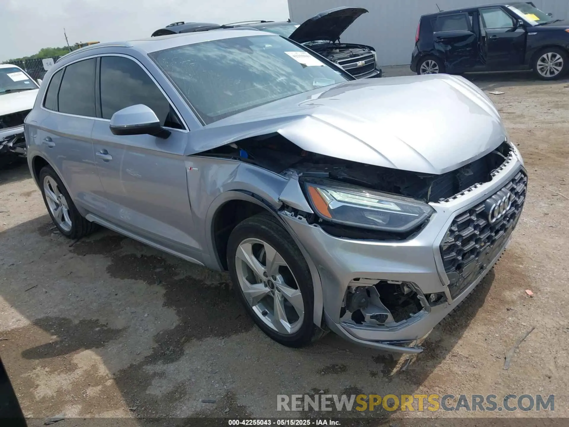 1 fotografías del automóvil dañado WA1EAAFY2N2081546 AUDI Q5 2022