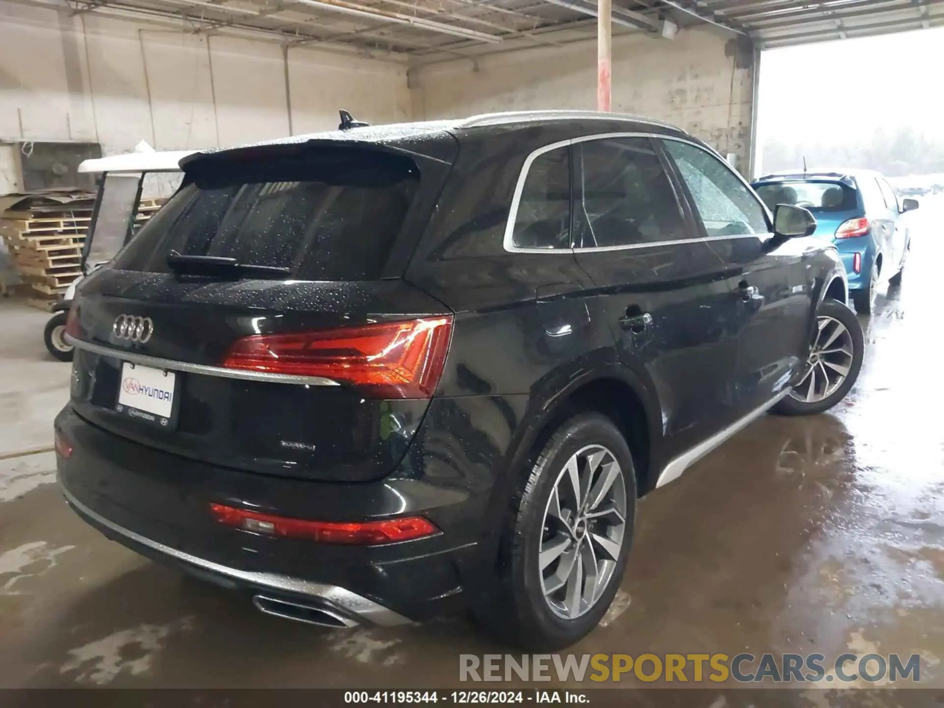 4 fotografías del automóvil dañado WA1EAAFY2N2122127 AUDI Q5 2022