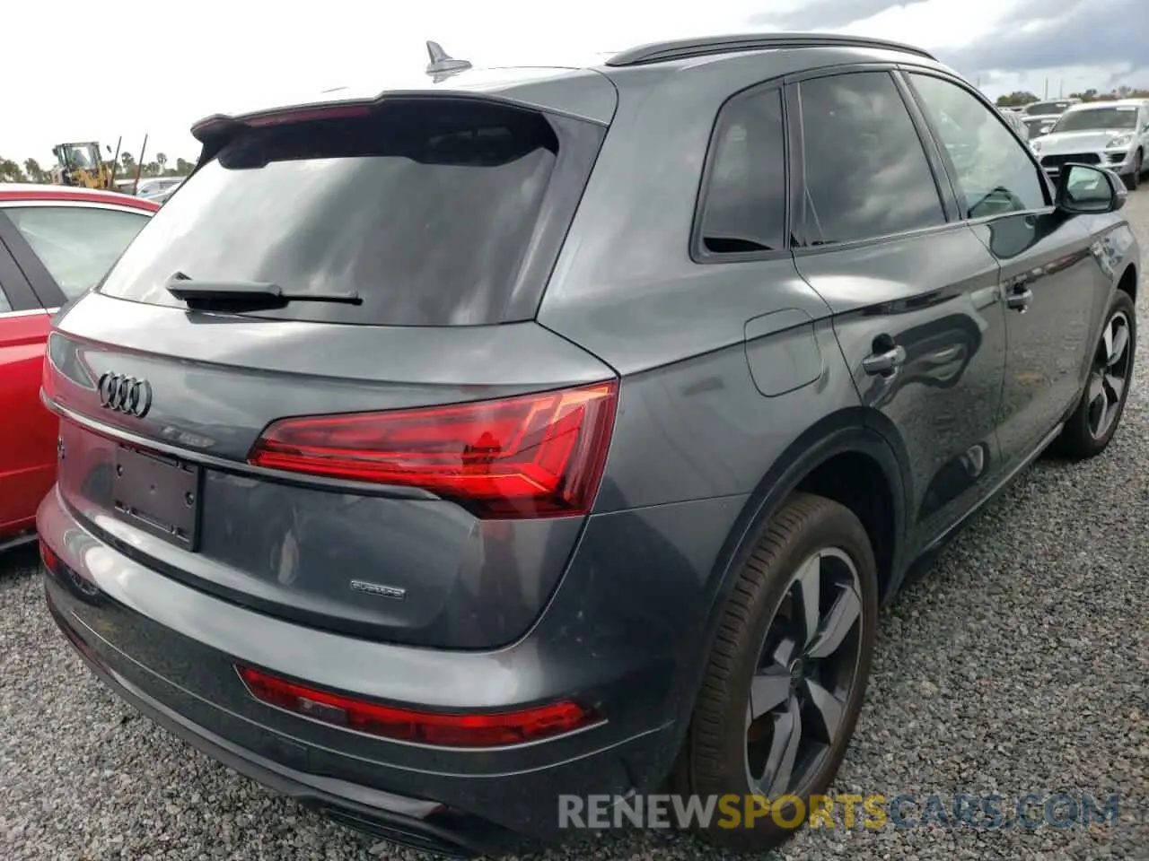 4 fotografías del automóvil dañado WA1EAAFY3N2049415 AUDI Q5 2022