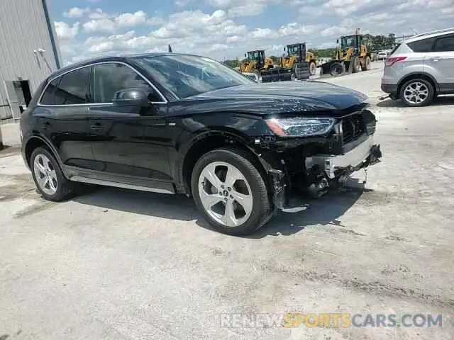 14 fotografías del automóvil dañado WA1EAAFY3N2060771 AUDI Q5 2022