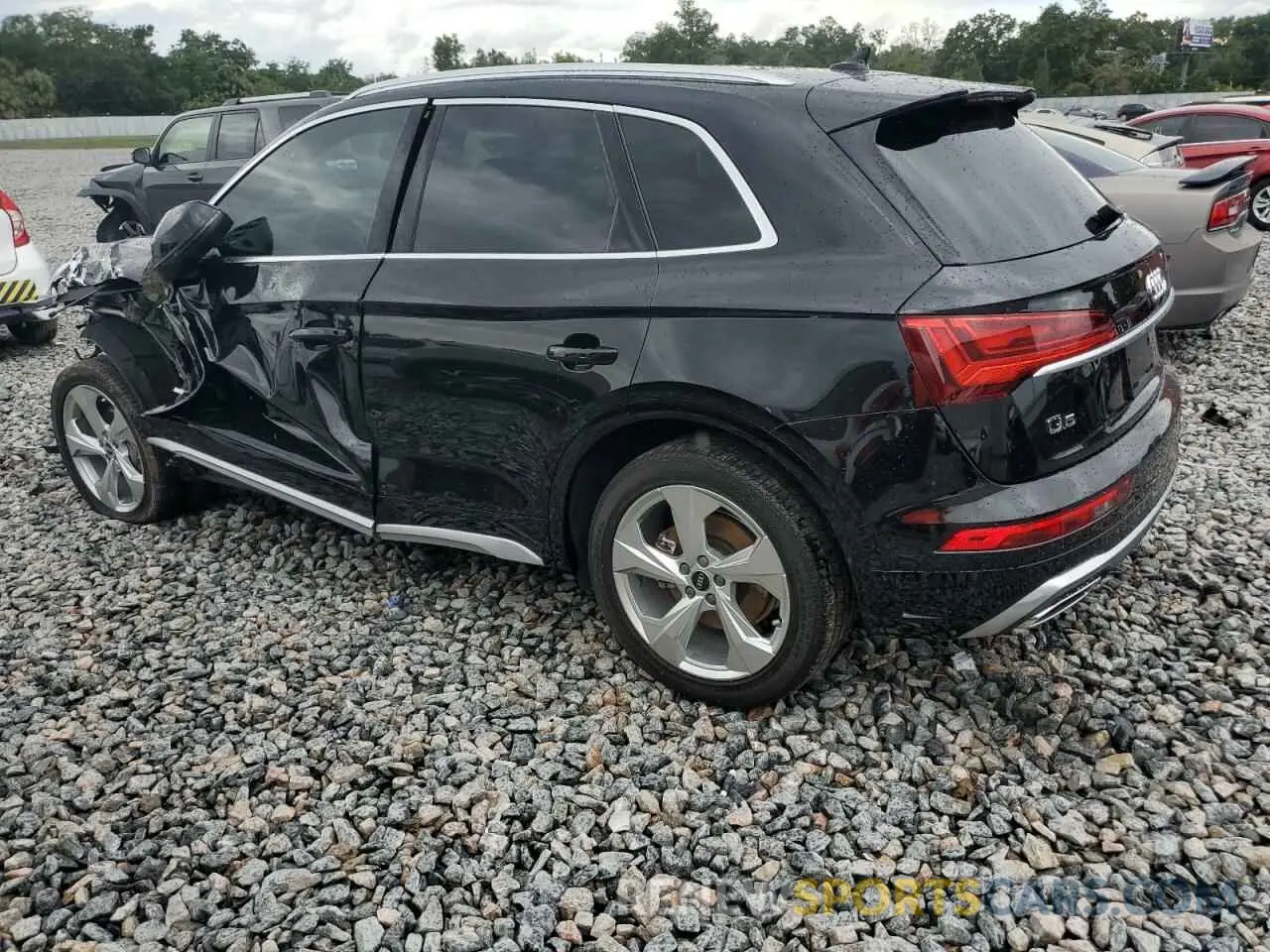 2 fotografías del automóvil dañado WA1EAAFY3N2060771 AUDI Q5 2022