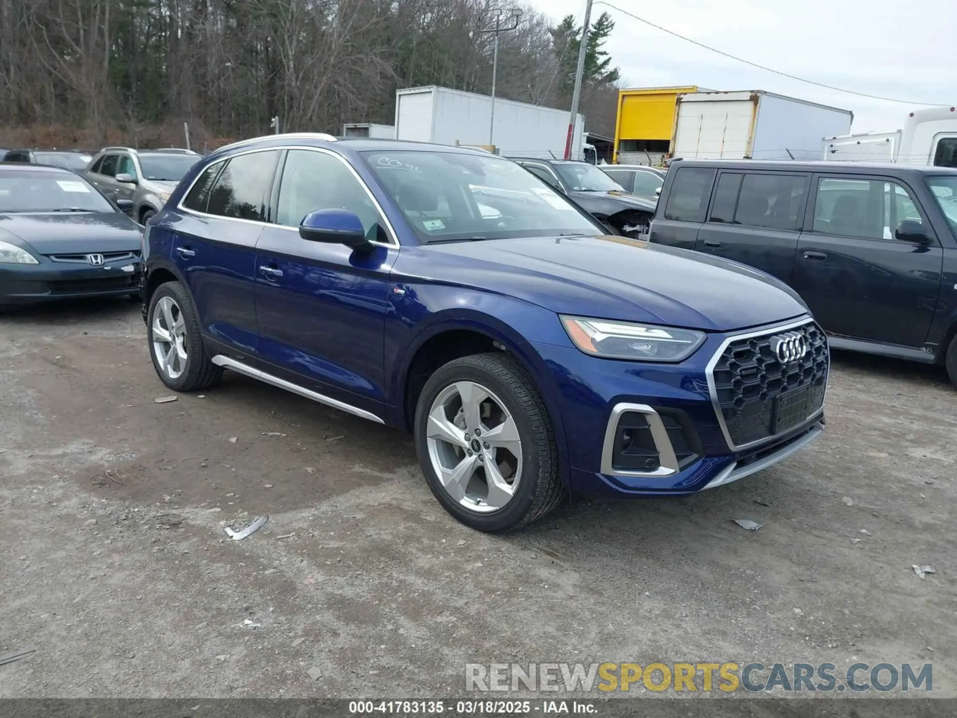 1 fotografías del automóvil dañado WA1EAAFY3N2099747 AUDI Q5 2022