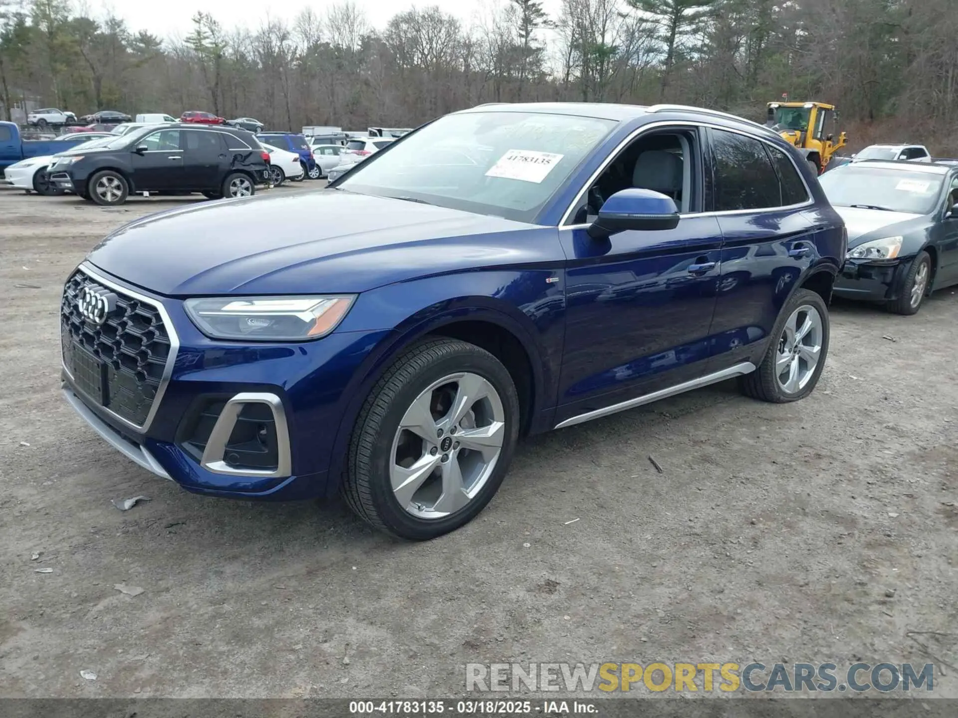 2 fotografías del automóvil dañado WA1EAAFY3N2099747 AUDI Q5 2022