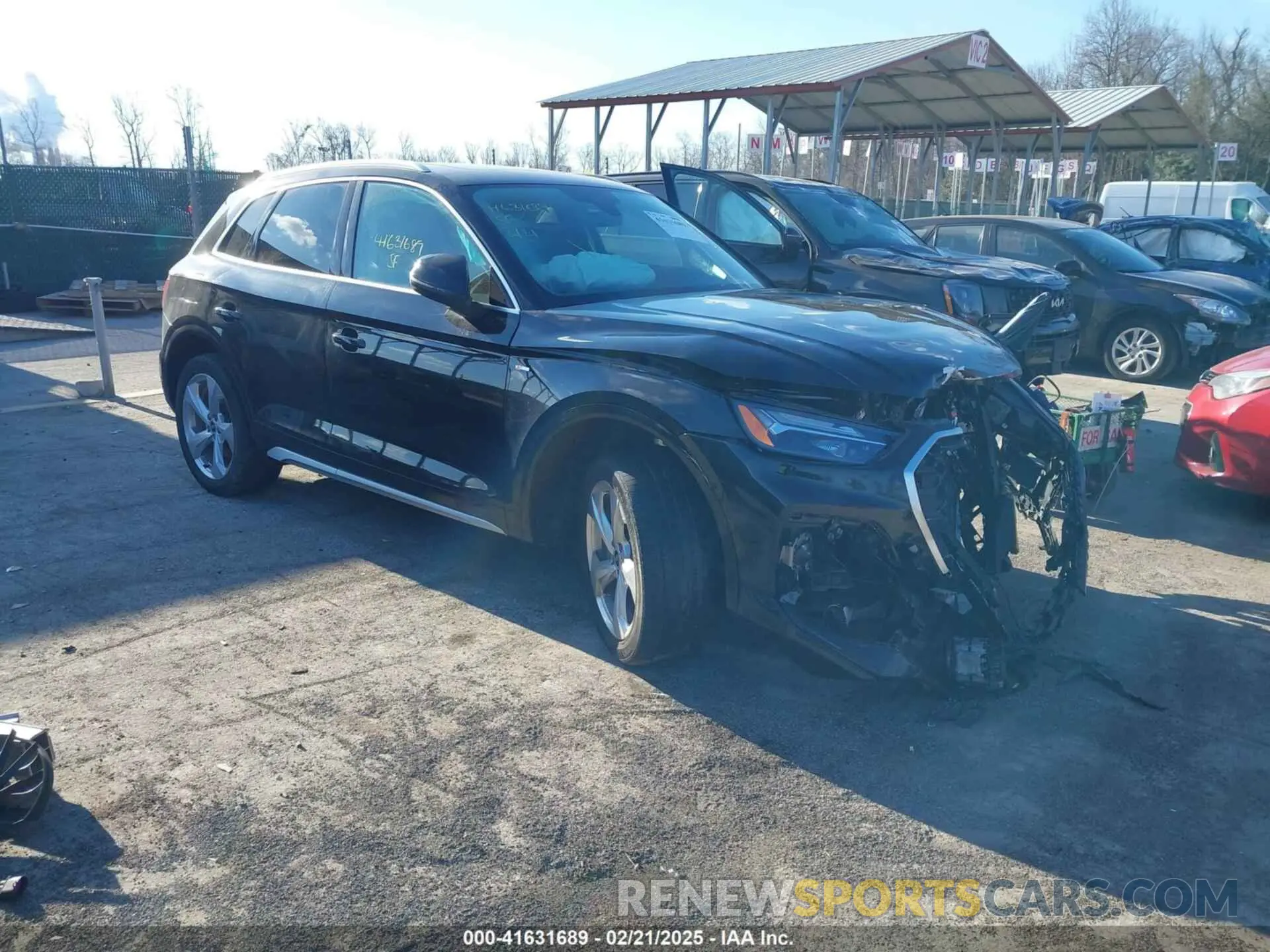 1 fotografías del automóvil dañado WA1EAAFY4N2139947 AUDI Q5 2022
