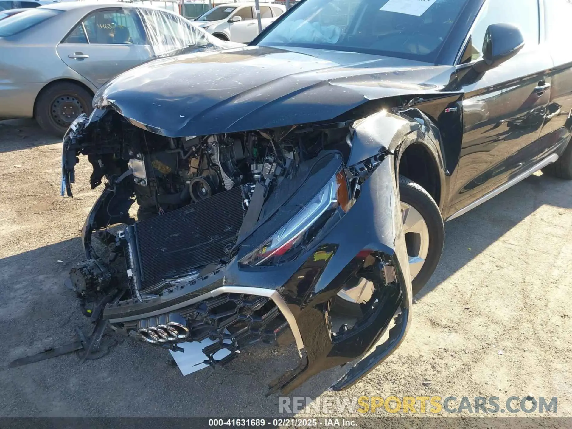 6 fotografías del automóvil dañado WA1EAAFY4N2139947 AUDI Q5 2022