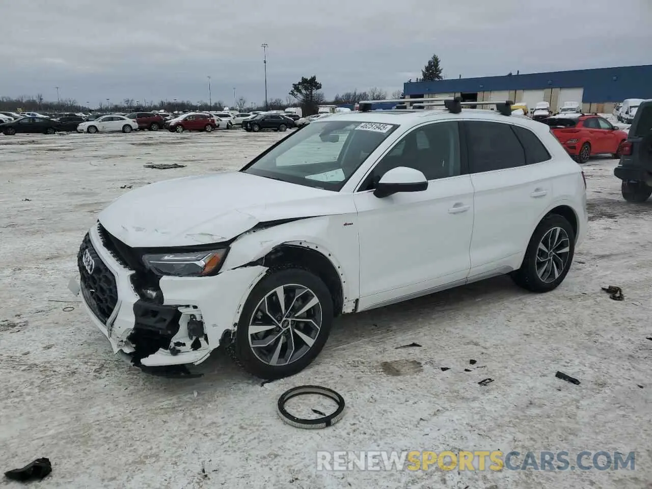 1 fotografías del automóvil dañado WA1EAAFY5N2095246 AUDI Q5 2022