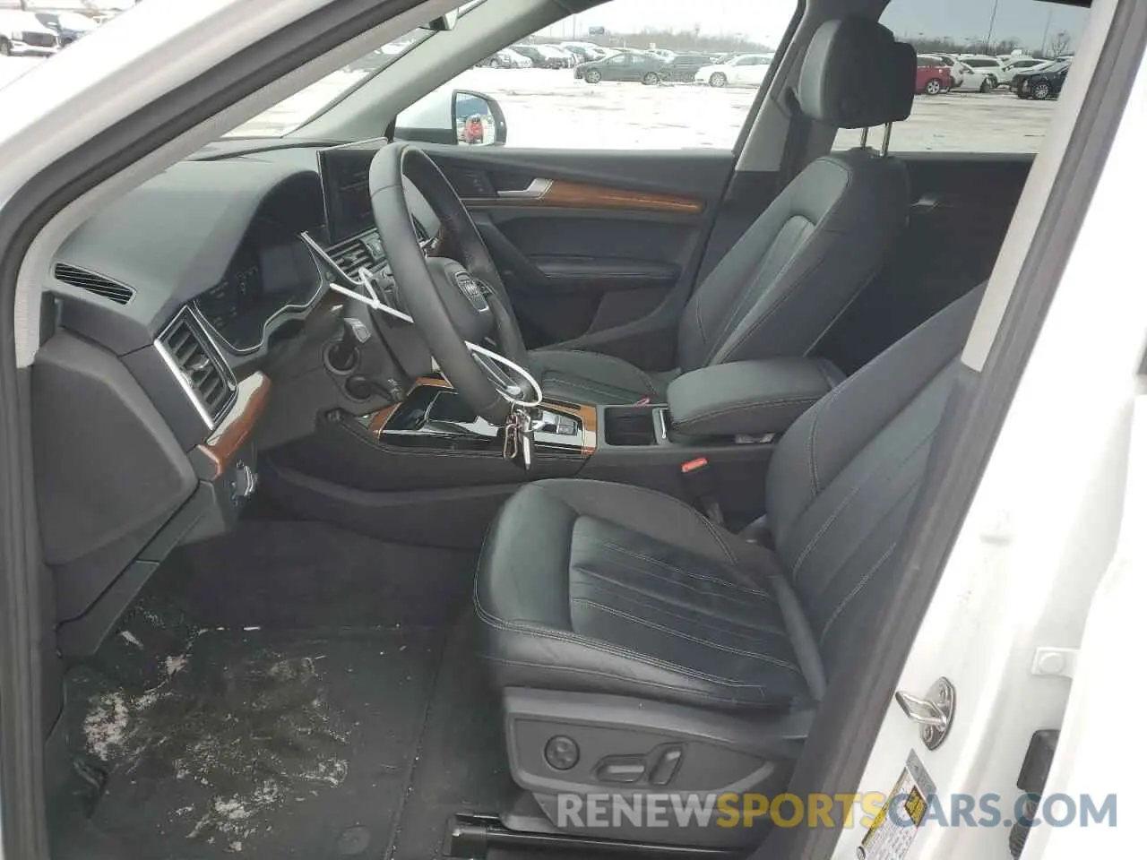 7 fotografías del automóvil dañado WA1EAAFY5N2095246 AUDI Q5 2022